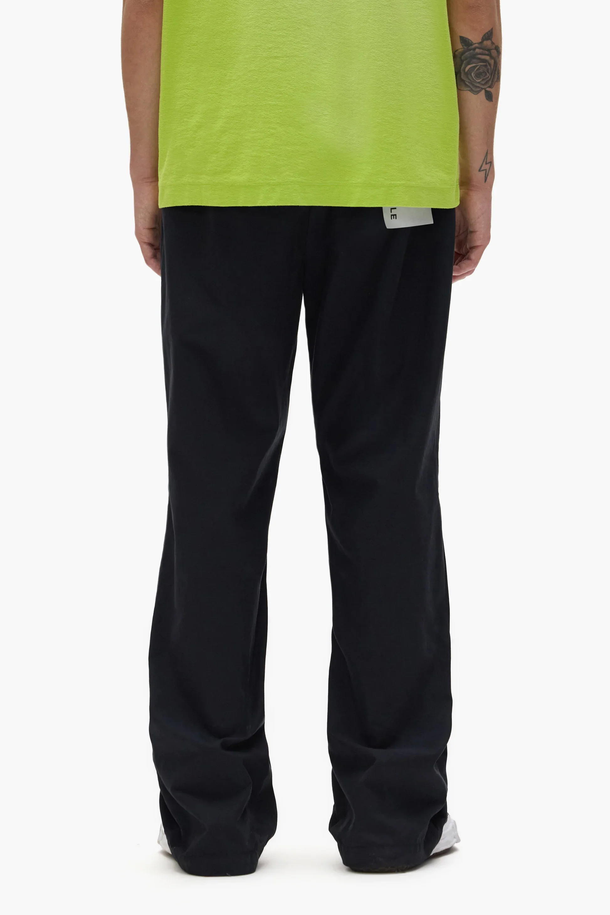 Purple Brand M5078 Sateen Track Pants - Black - Image 3