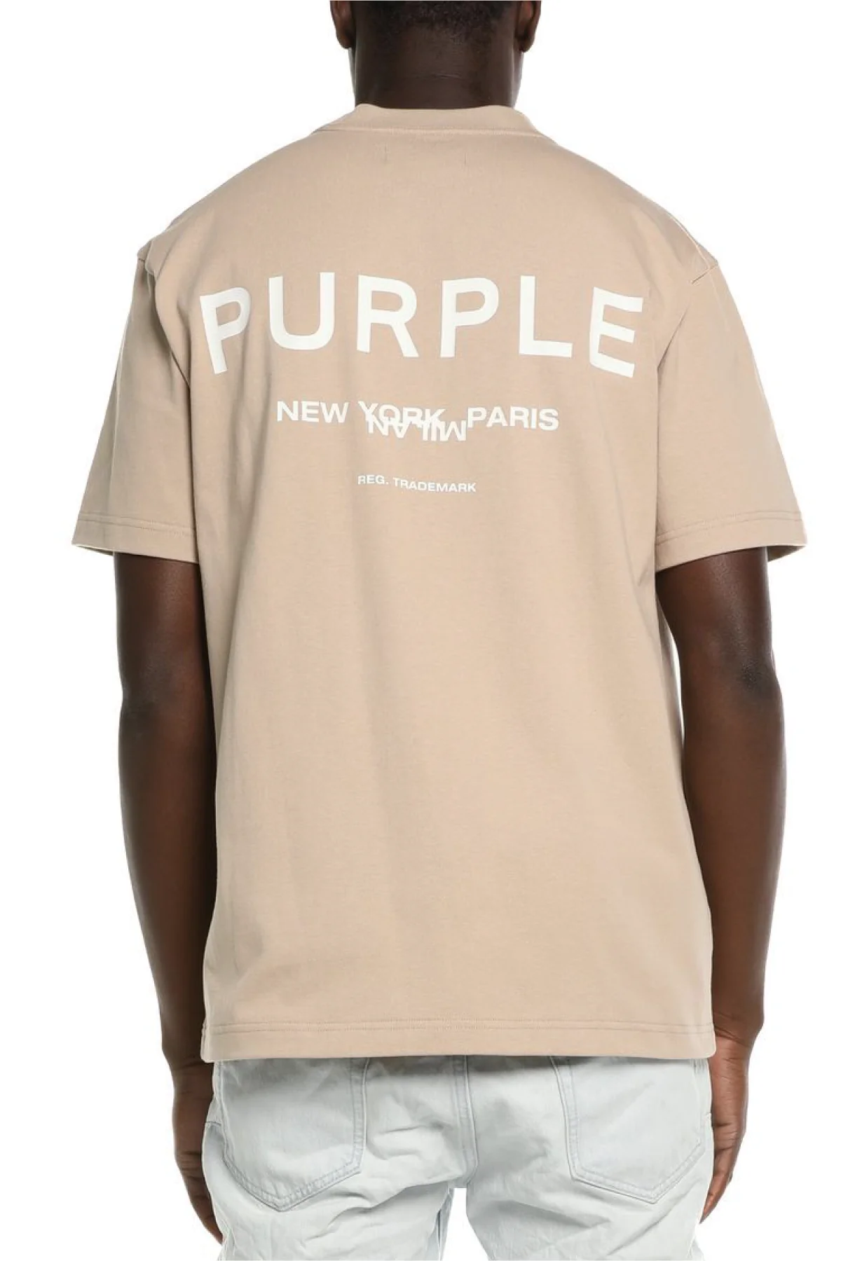 Purple Brand P117-HTRS Showrooms Tee - Brown - Image 2