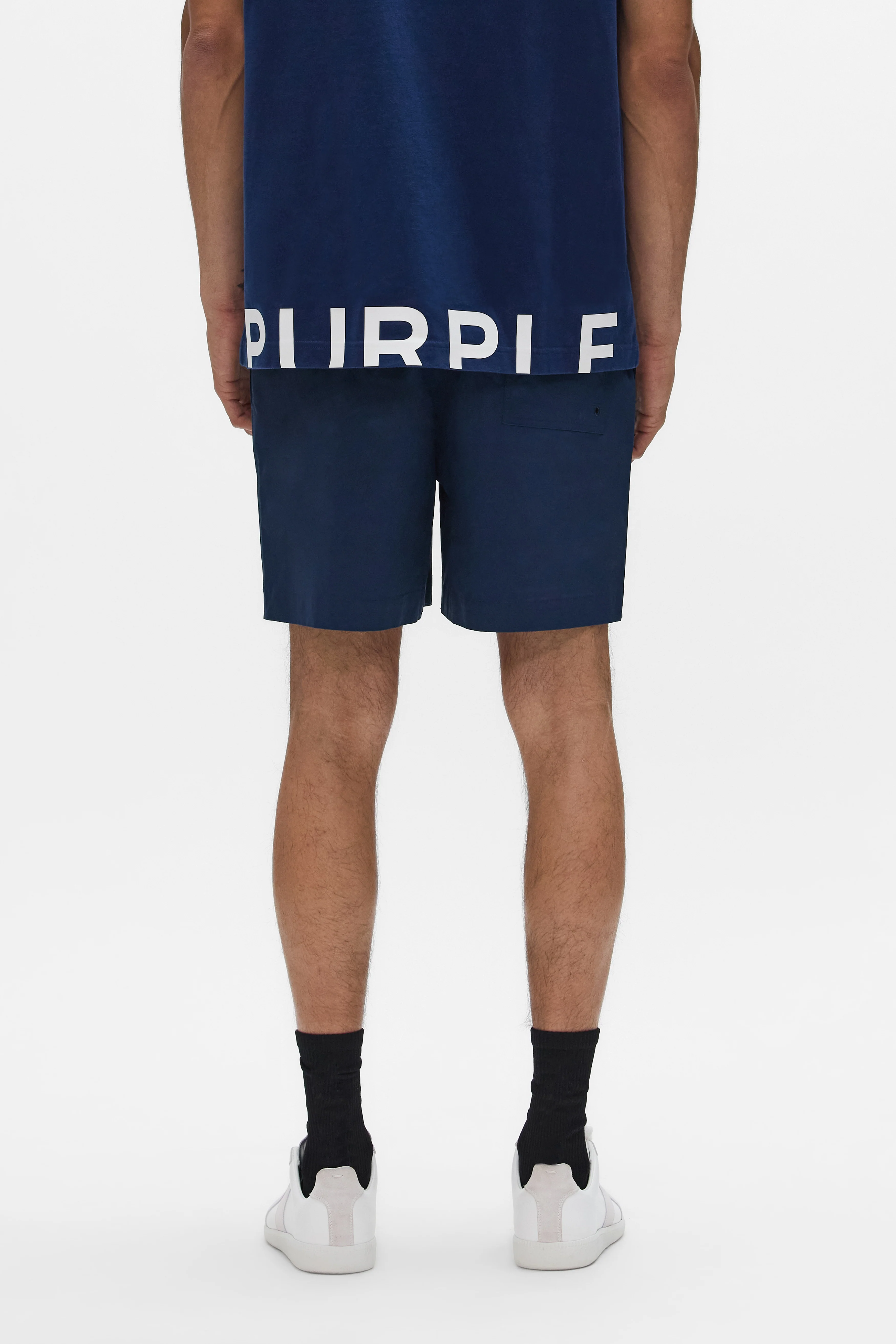 Purple Brand P504-PBRS All Around Shorts - Navy - Image 3