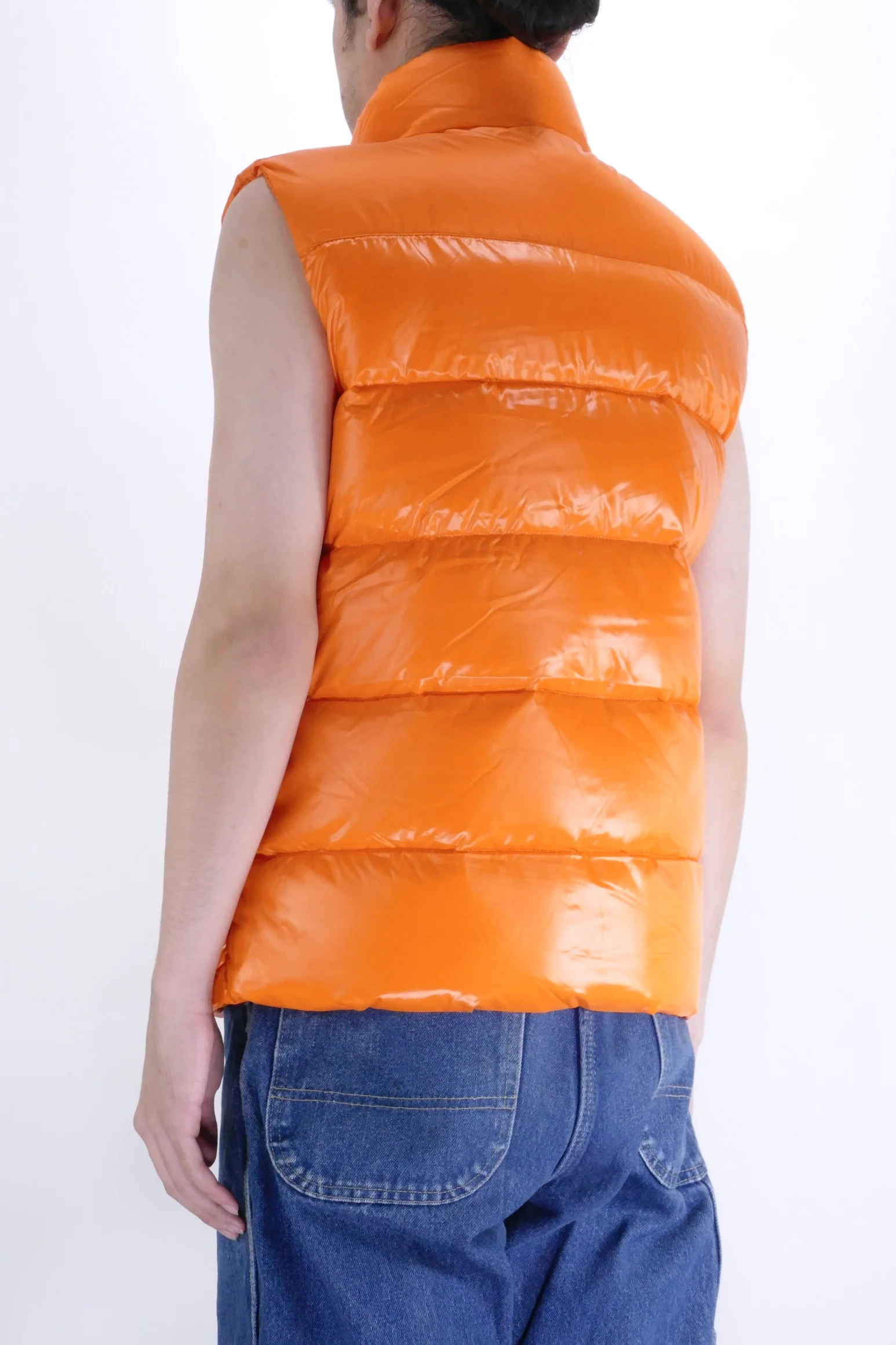 Pyrenex Mens Down Vest John - Puffin Orange - Image 3