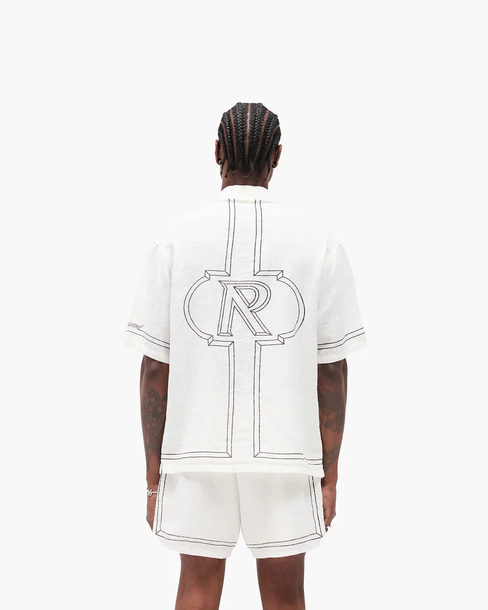 Represent Border Shirt - White - Image 3