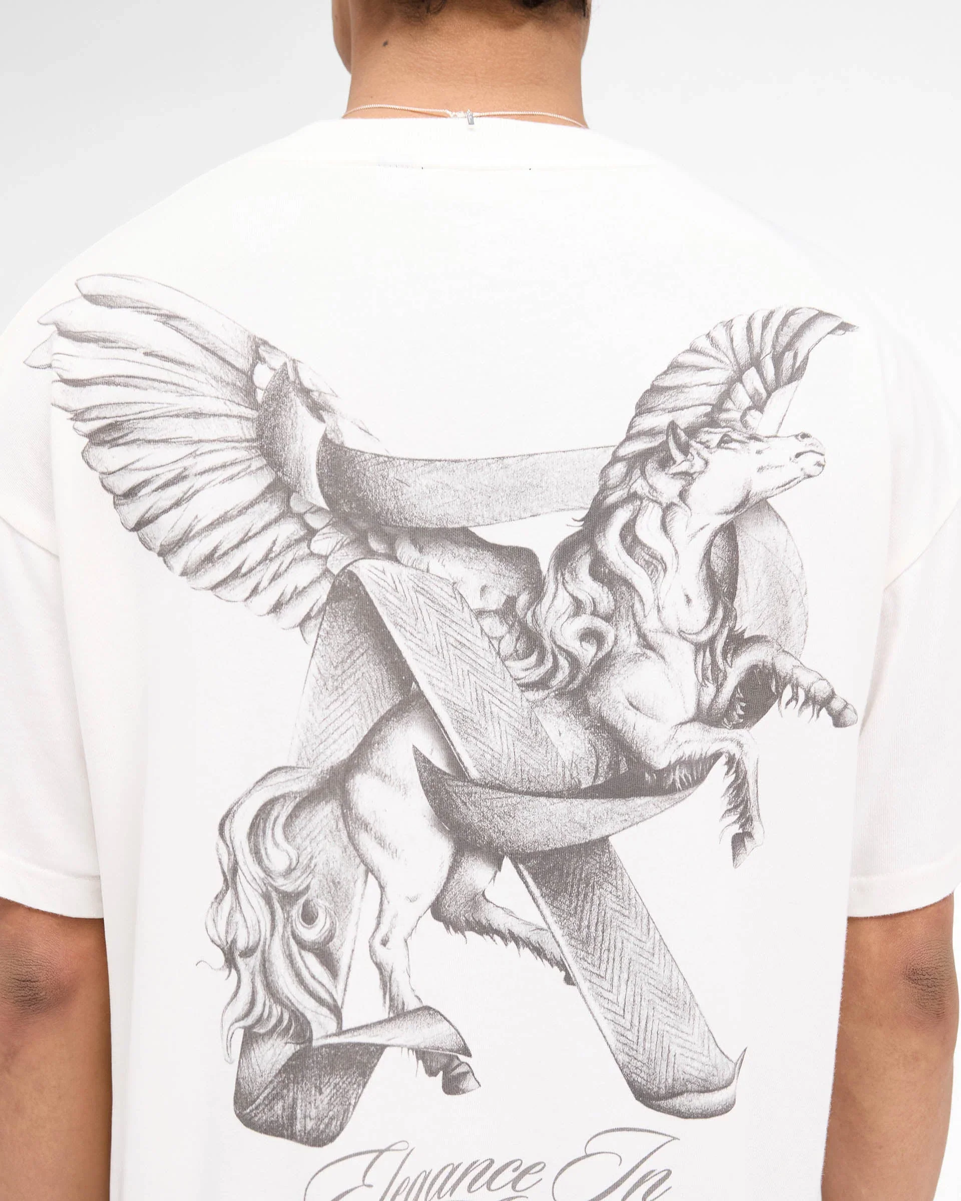 Represent Elegance in Motion Tee - Flat White - Image 6