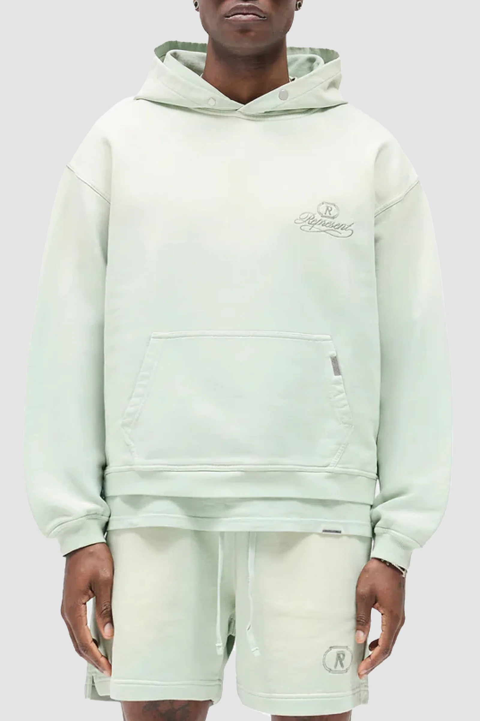 Represent Grand Vintage Hoodie - Sage