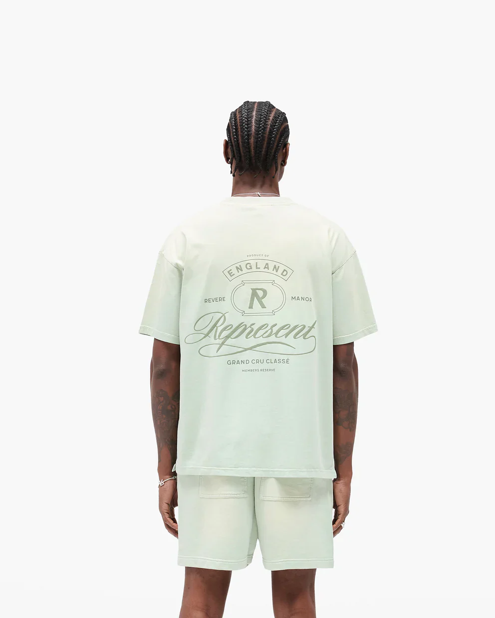 Represent Grand Vintage Tee - Sage - Image 3