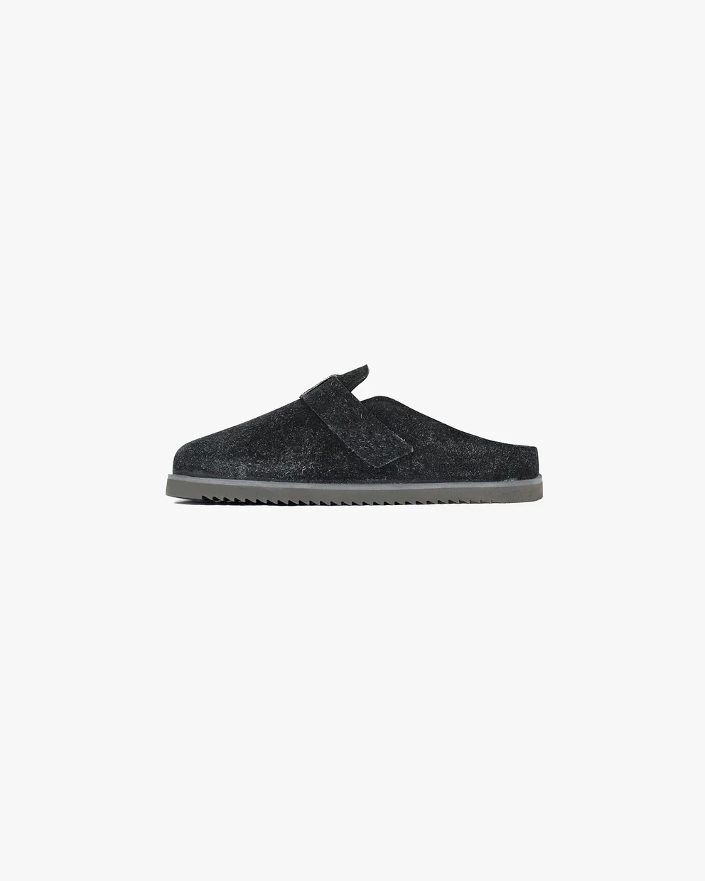 Represent Initial Sheep Fur Mules - Off Black - Image 2