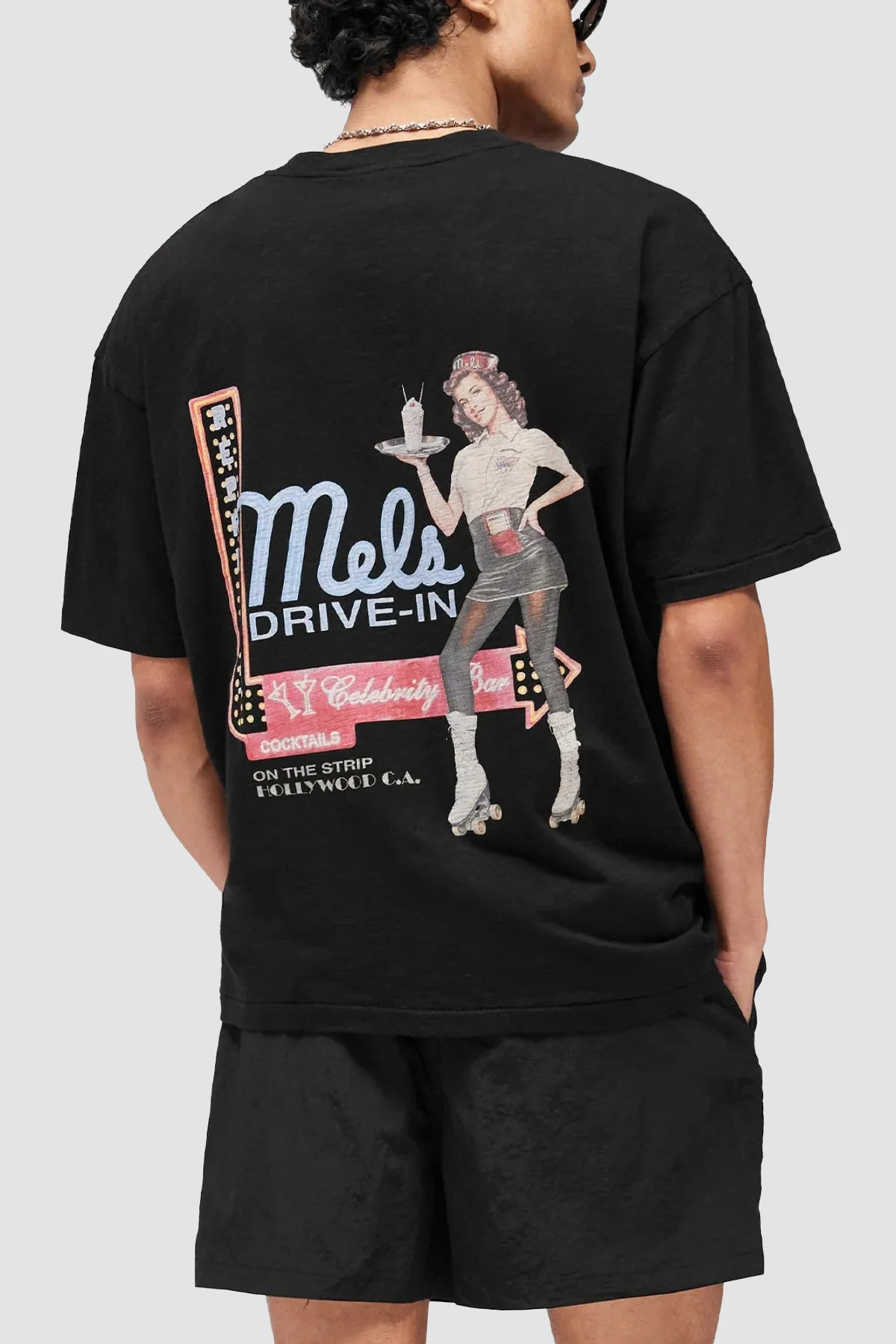 Represent Mel's Diner Tee - Jet Black