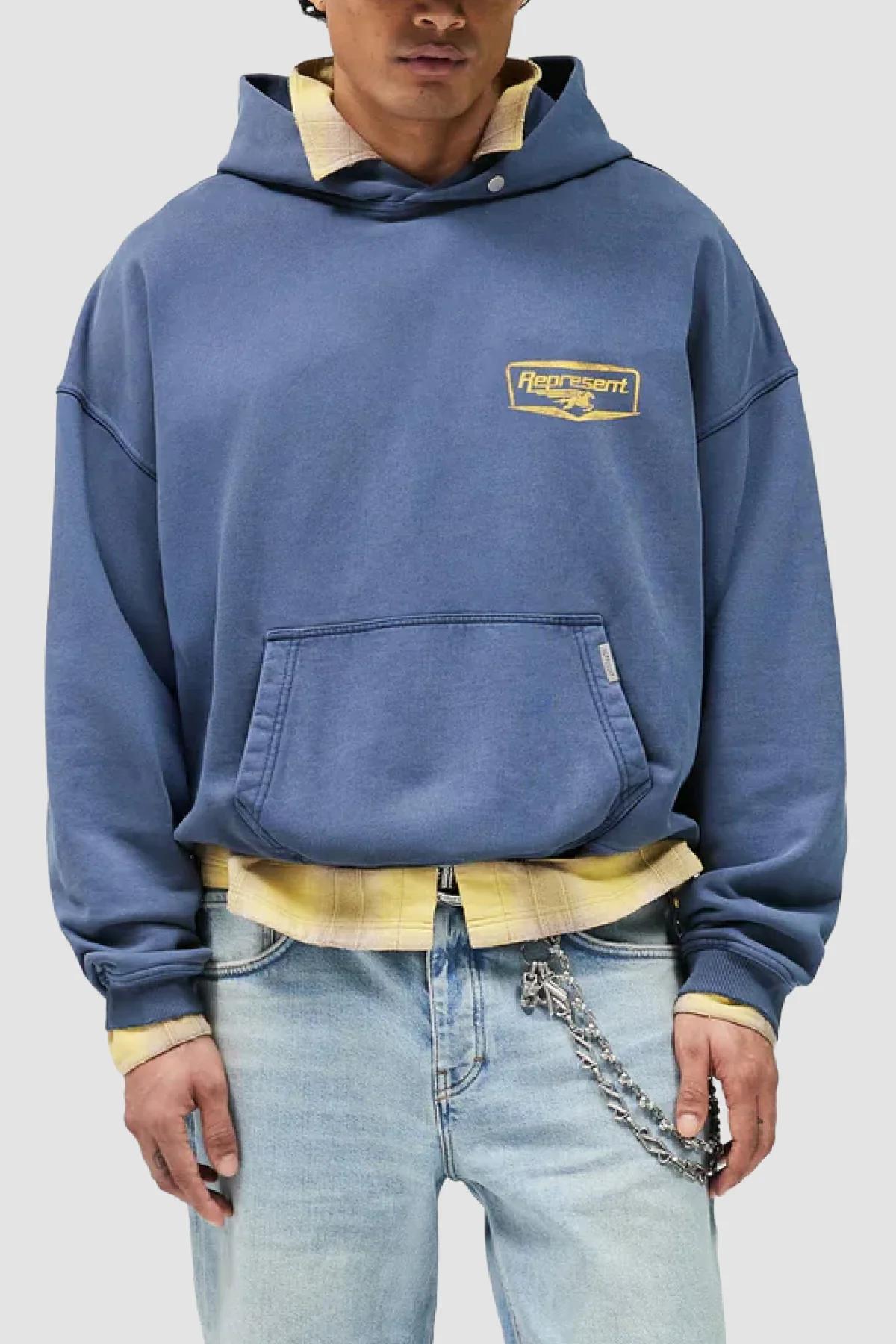 Represent Nothing Faster Hoodie - Indigo