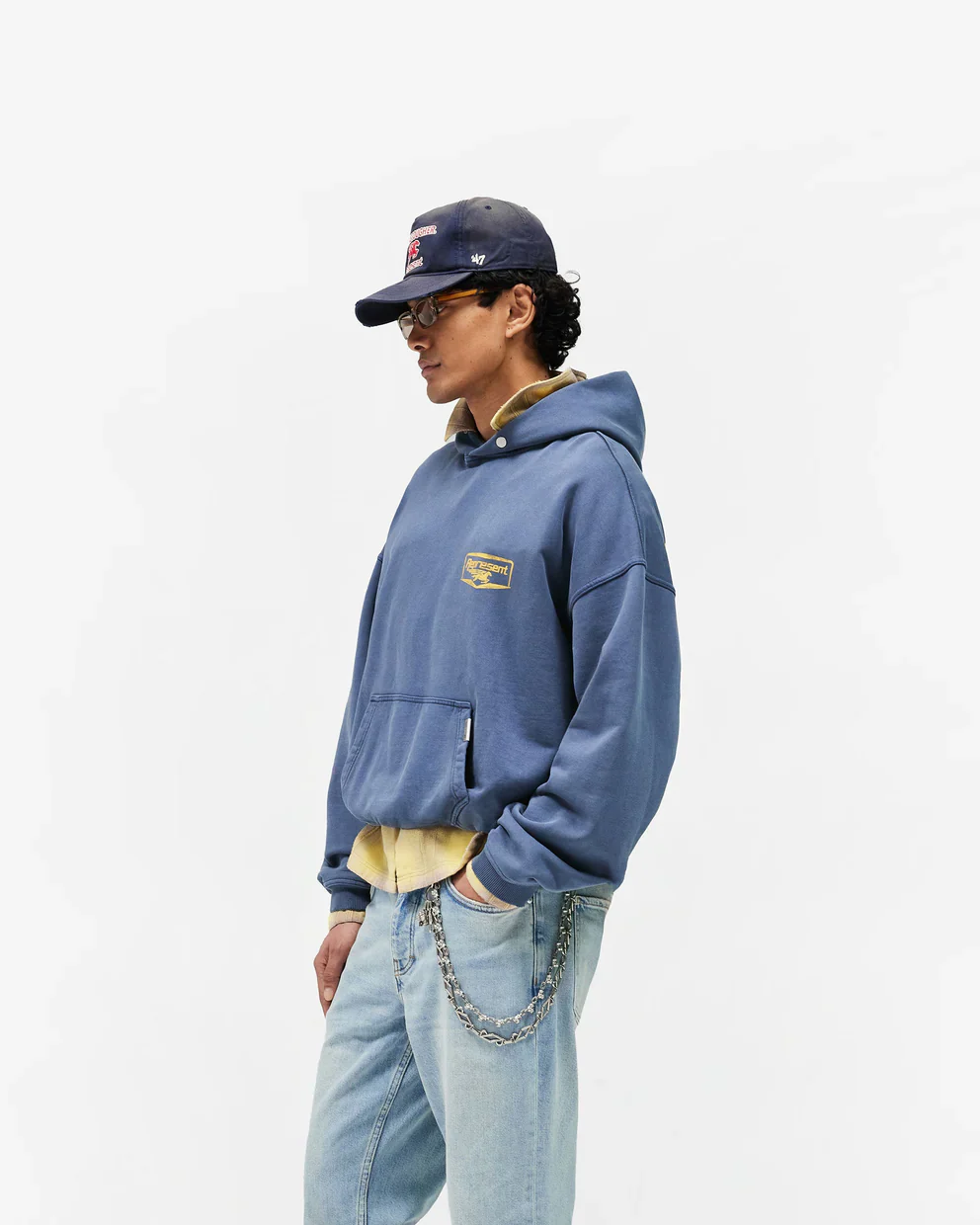 Represent Nothing Faster Hoodie - Indigo - Image 2