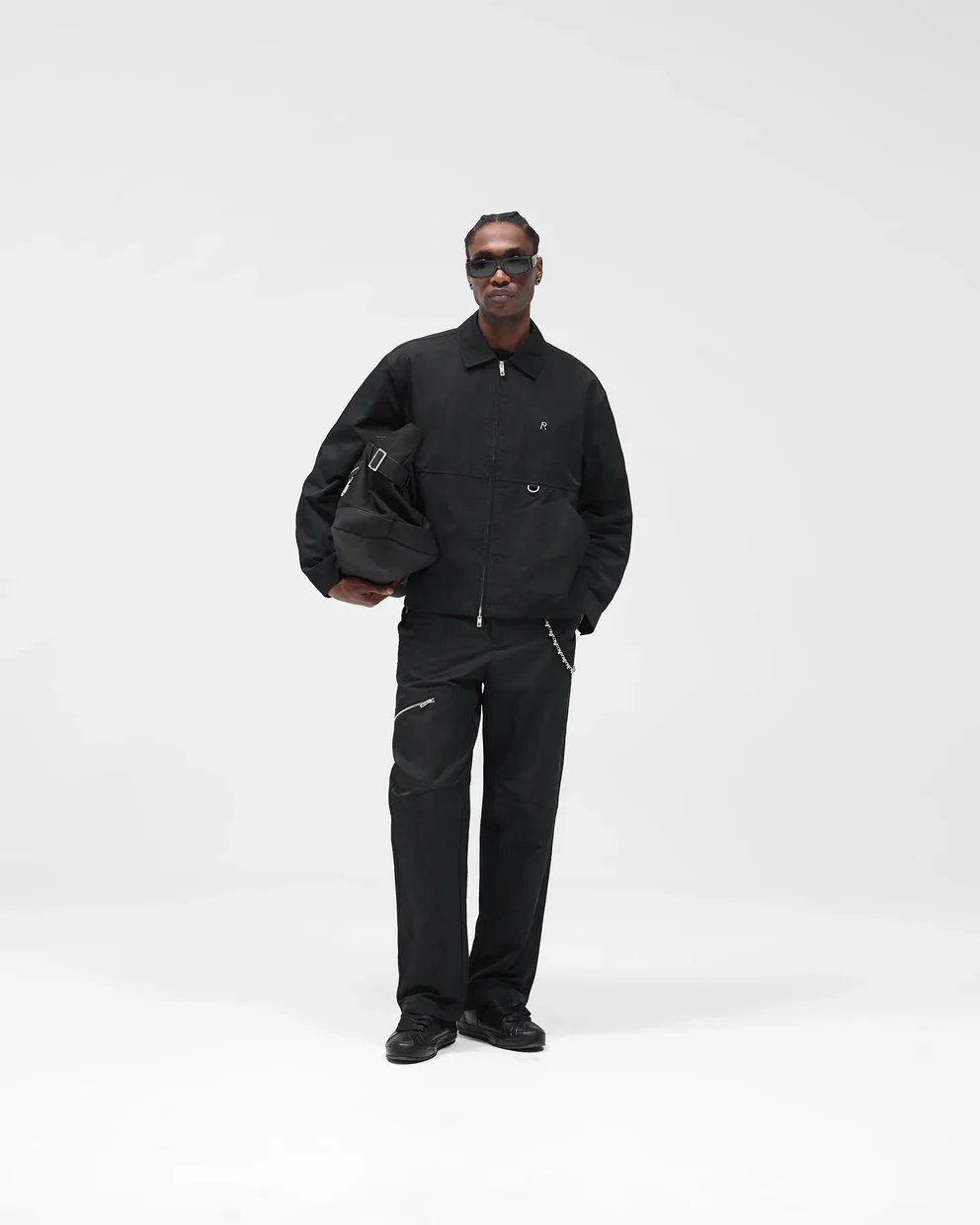 Represent Nylon Workwear Pants - Midnight - Image 3