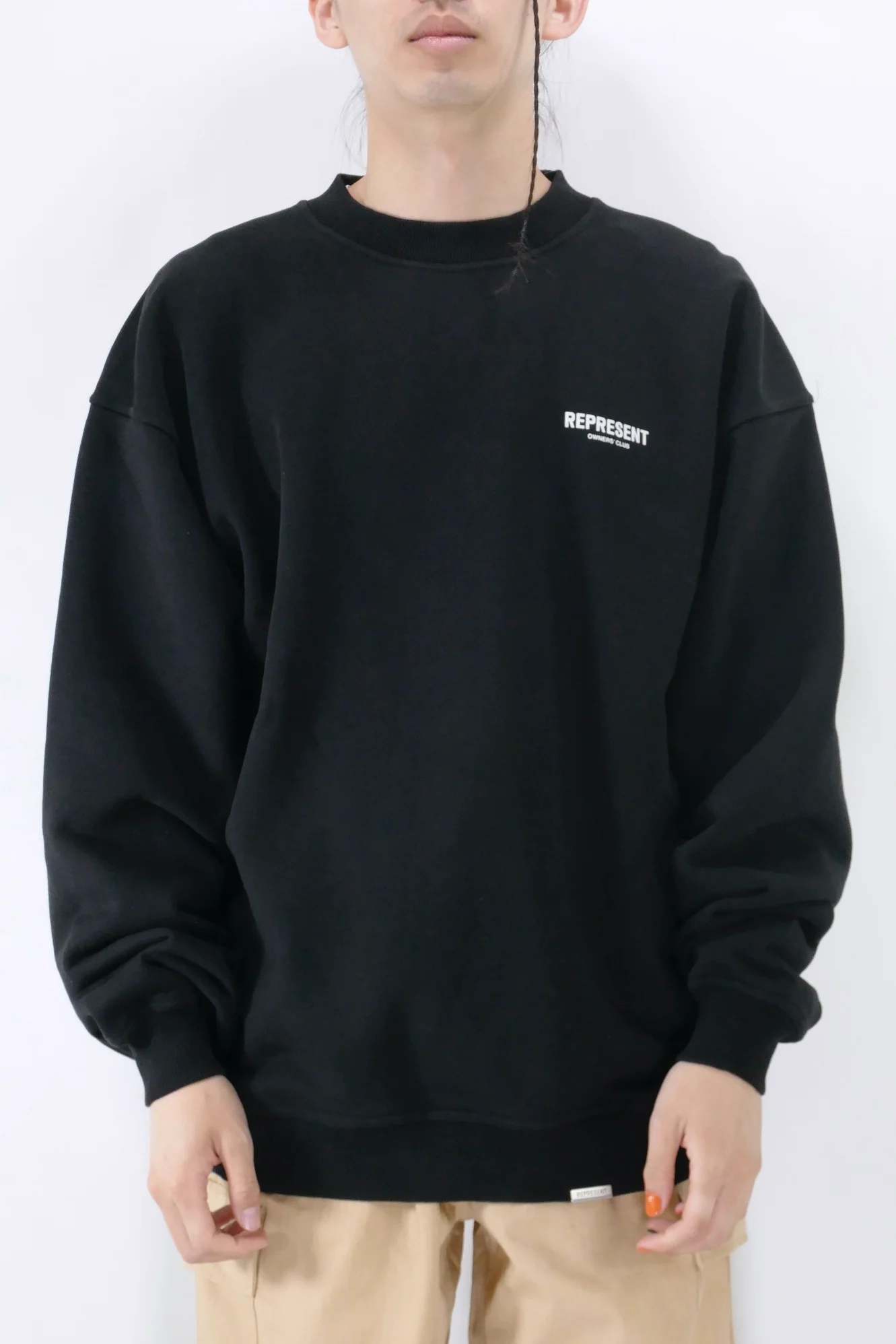 Represent Owners Club Crewneck - Black