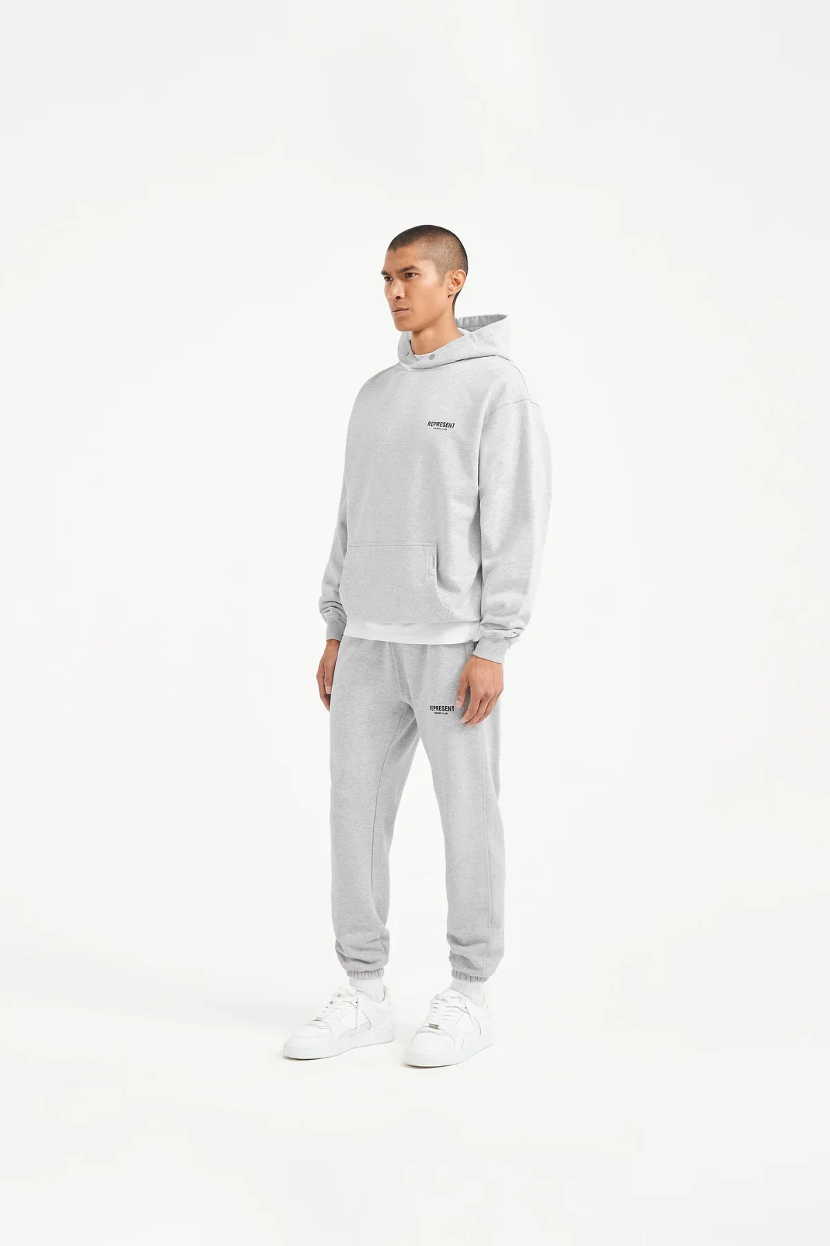 Represent Owners Club Hoodie - Grey - Image 2