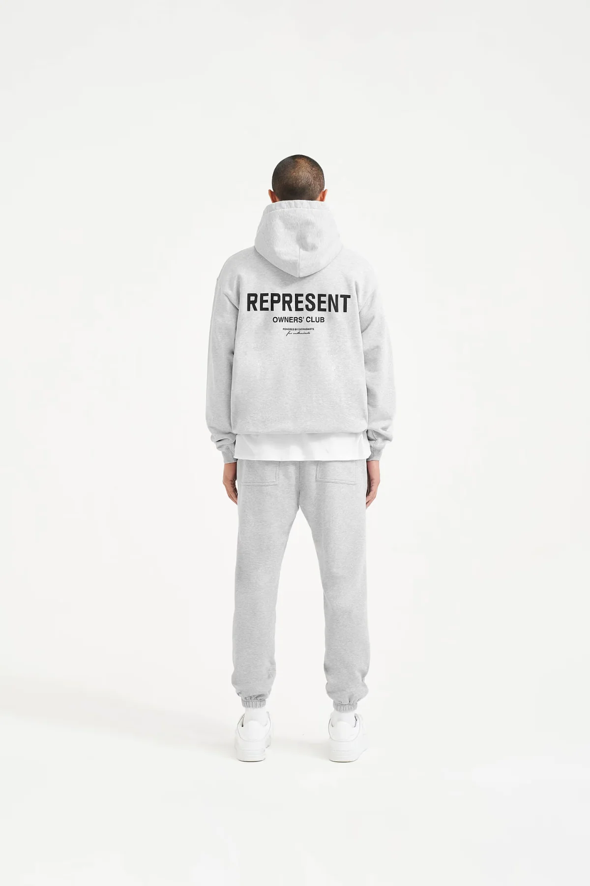Represent Owners Club Hoodie - Grey - Image 3
