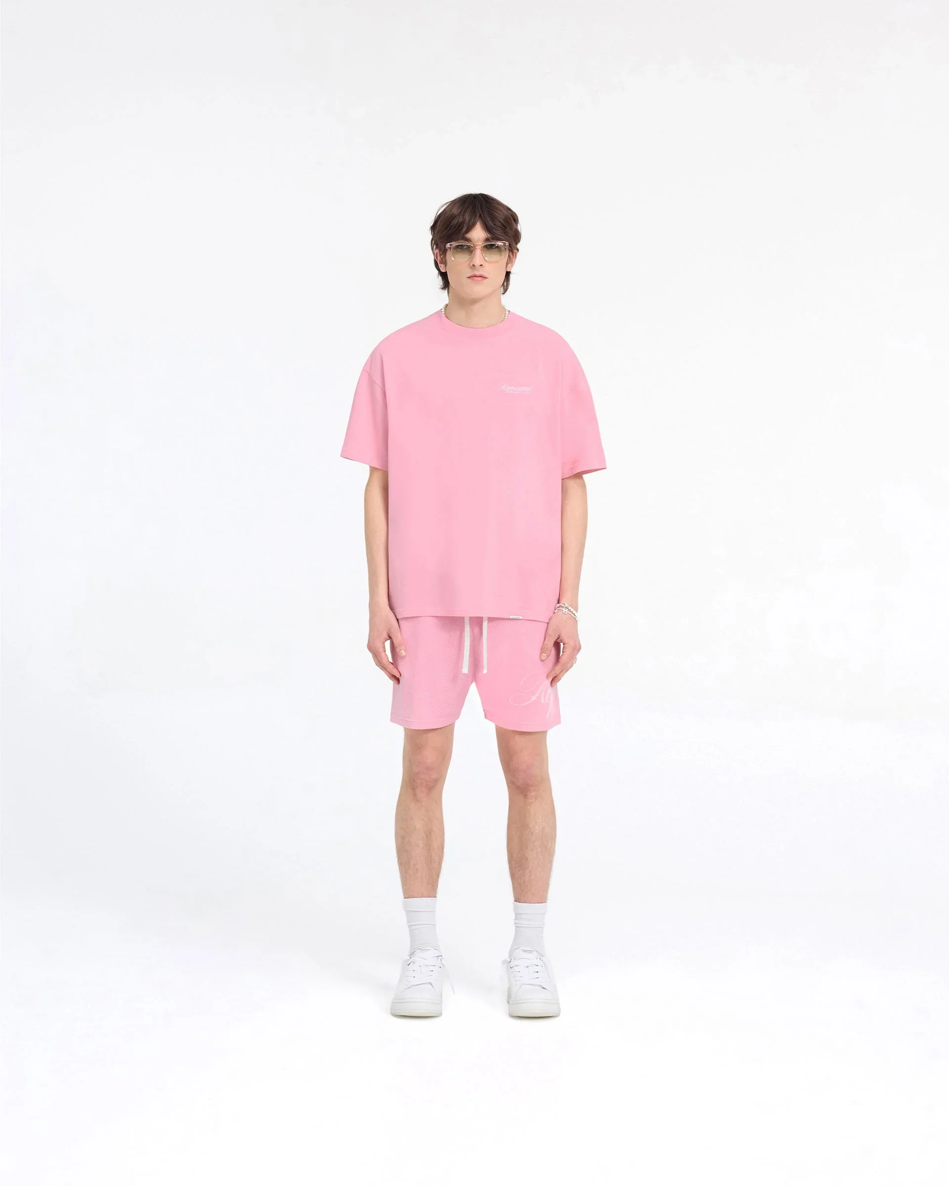 Represent Owners Club Script Tee - Pink - Image 4