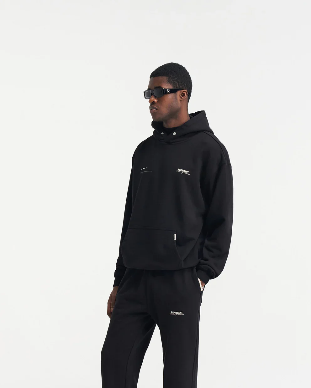 Represent Patron Of The Club Hoodie - Black - Image 2