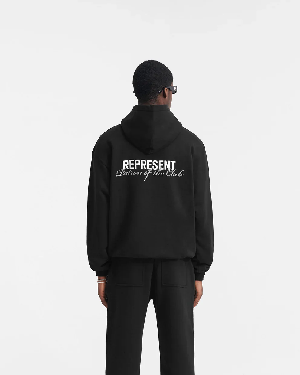 Represent Patron Of The Club Hoodie - Black - Image 3