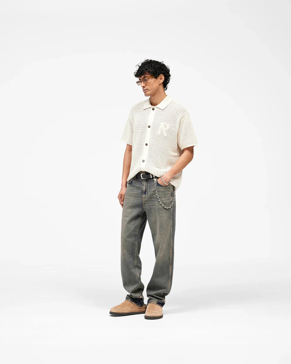 Represent Pico Knit Shirt - Ecru - Image 4