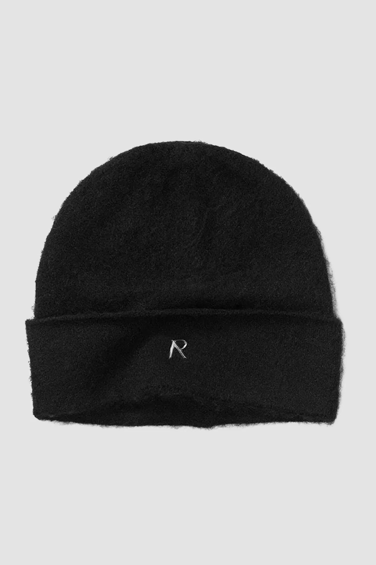 Represent Textured Knit Beanie - Black