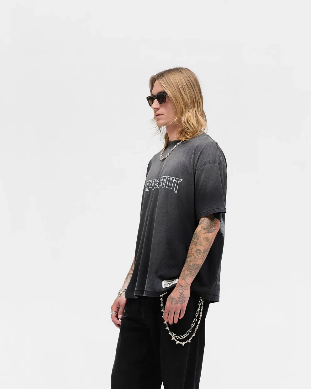 Represent X Iron Maiden Infinite Dreams Tee - Aged Black - Image 2