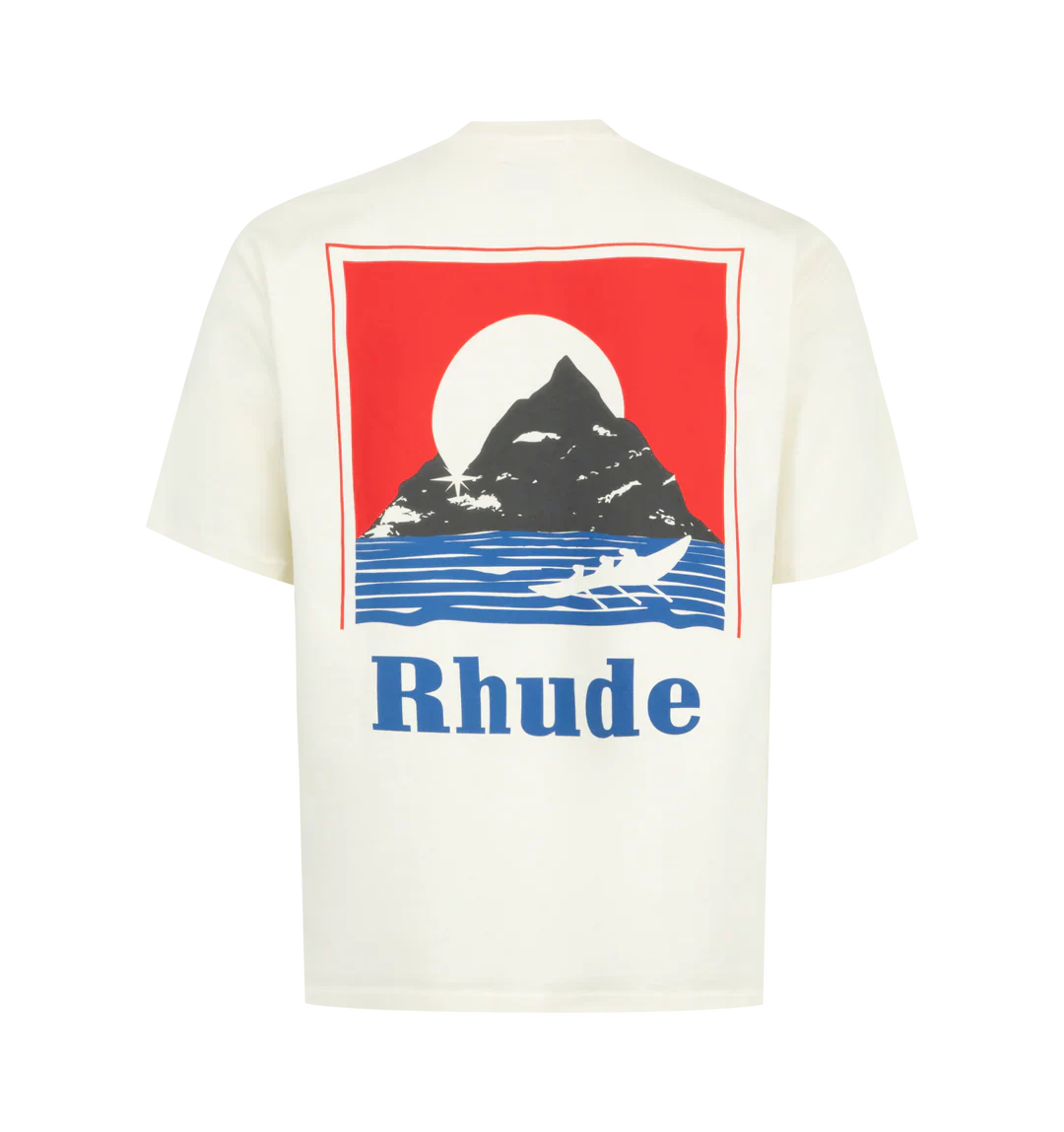 Rhude Moonlight Regatta Tee - White - Image 2