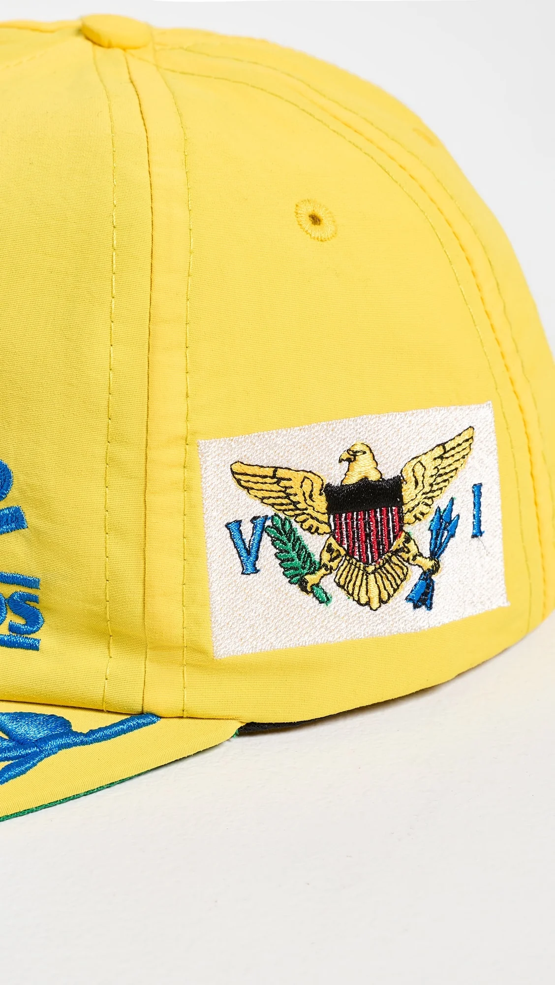 Rhude Virgin Islands Cap - Yellow - Image 3
