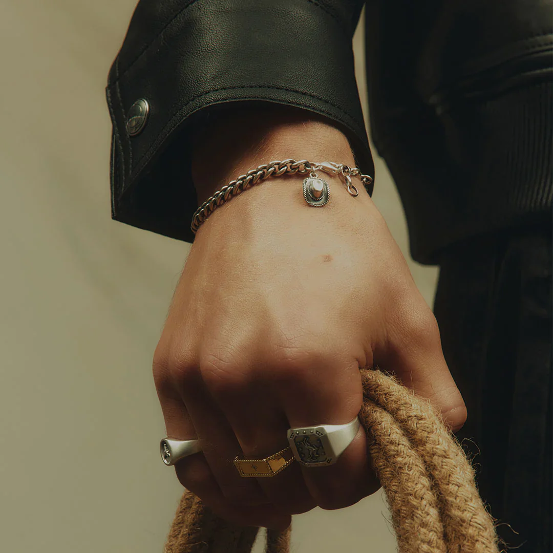 Serge DeNimes Stetson Bracelet - Silver - Image 3