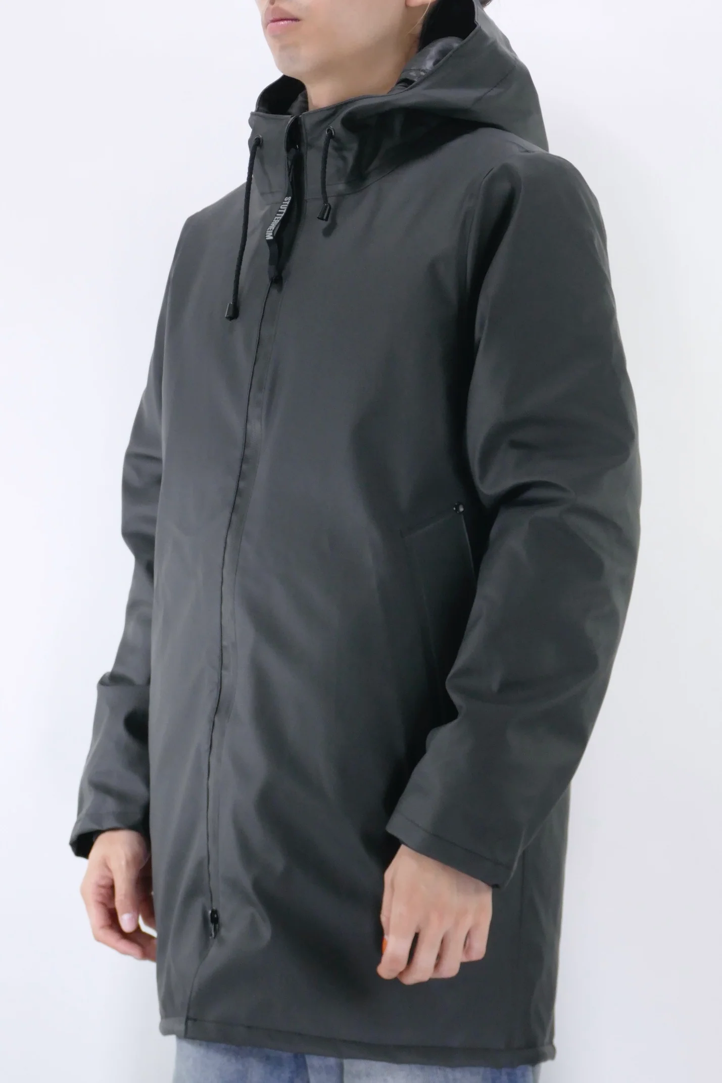 Stutterheim Stockholm Winter Jacket - Black - Image 2