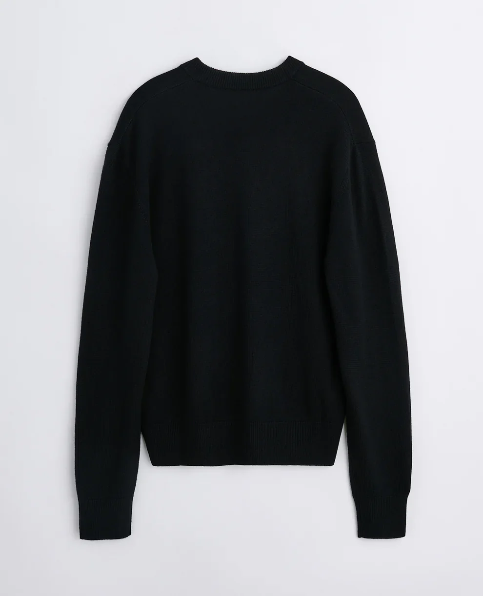 Sunflower Moon Merino Sweater - Black - Image 2