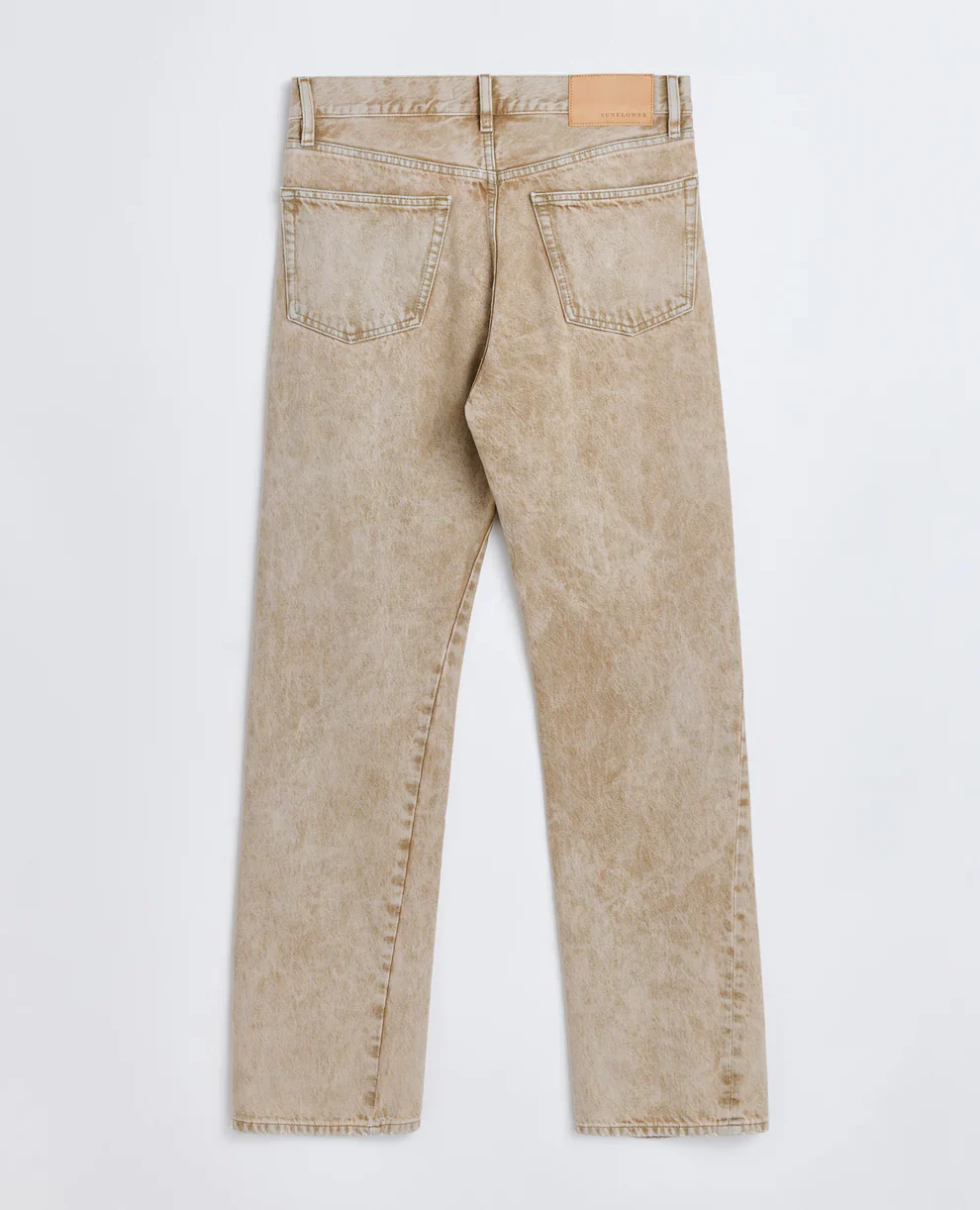 Sunflower Straight Twist Jeans - Beige - Image 2