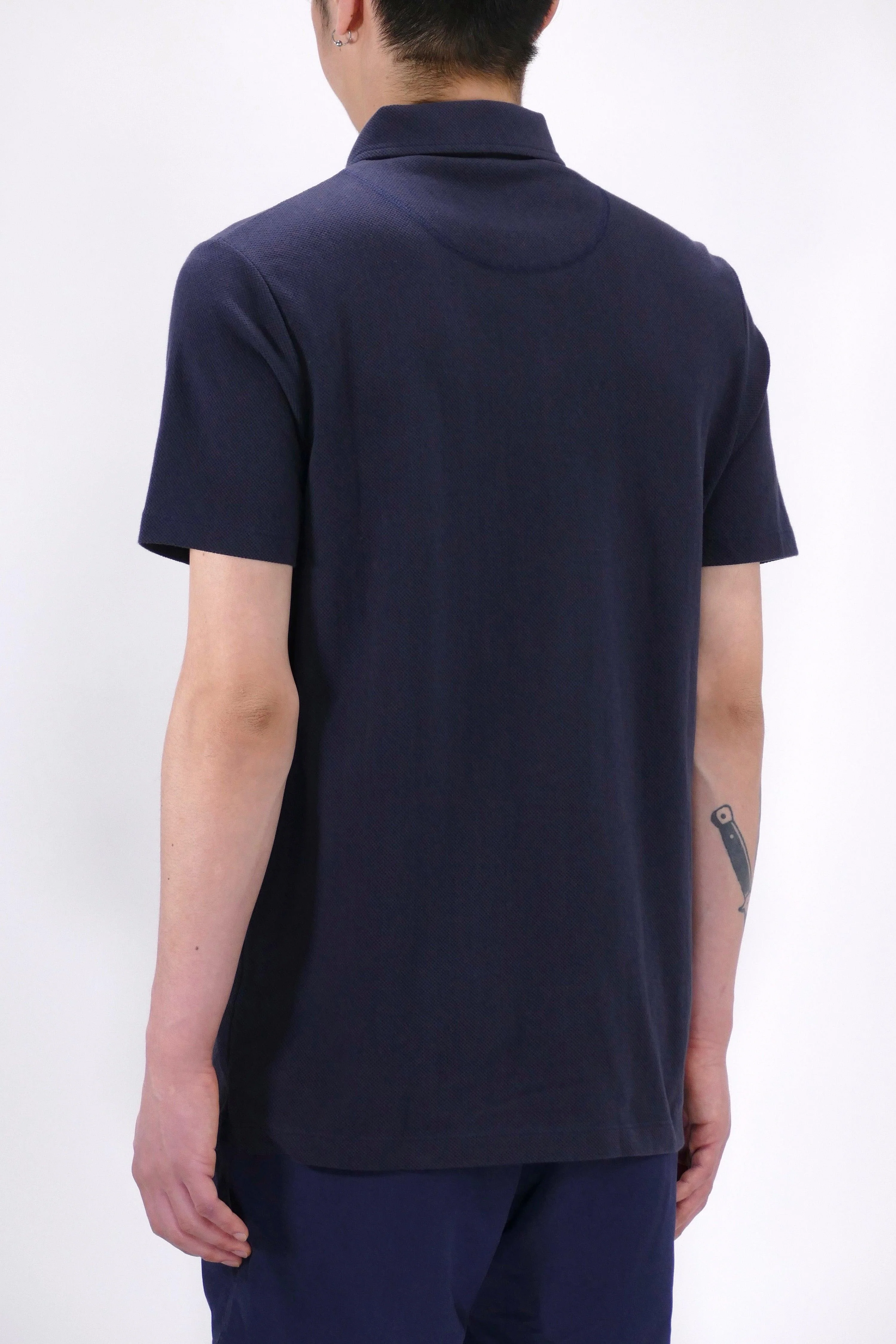 Sunspel Riviera Polo - Navy - Image 5
