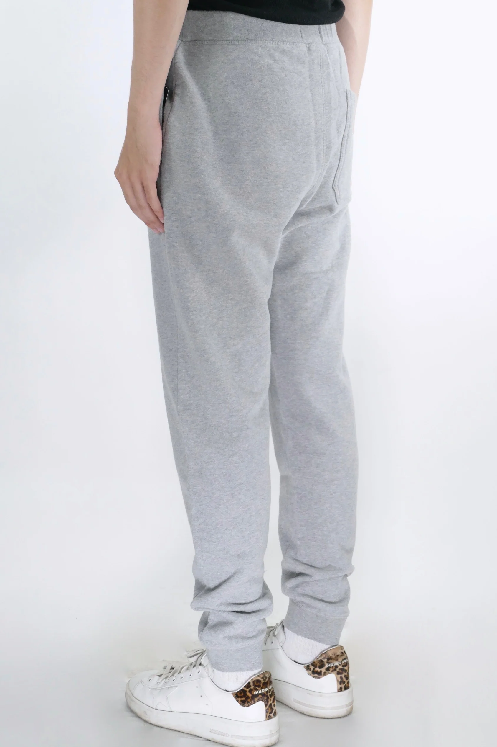 Sunspel Track Pants - Grey Melange - Image 3