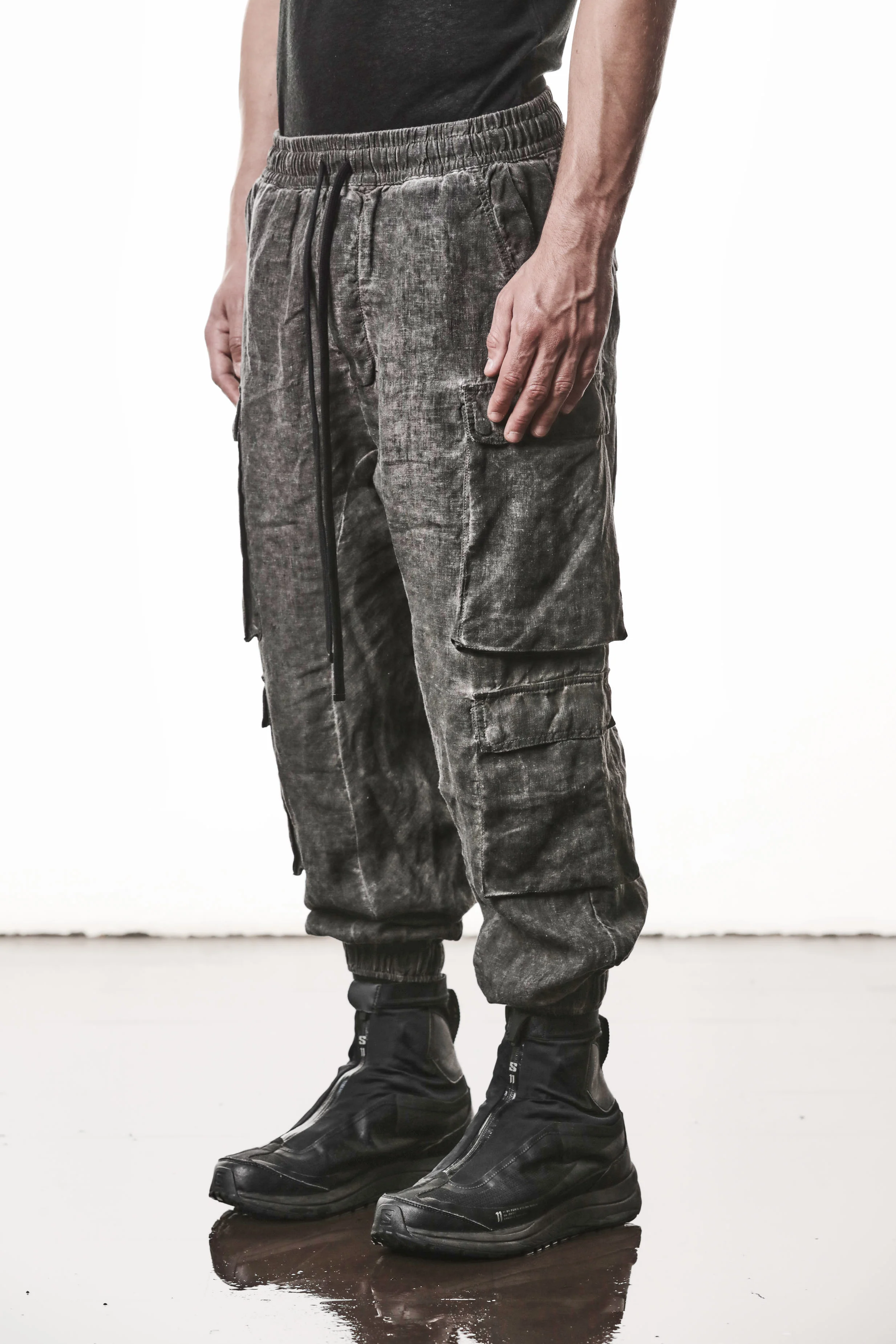thom/krom M P 46 Pants - Vegetal Black - Image 2