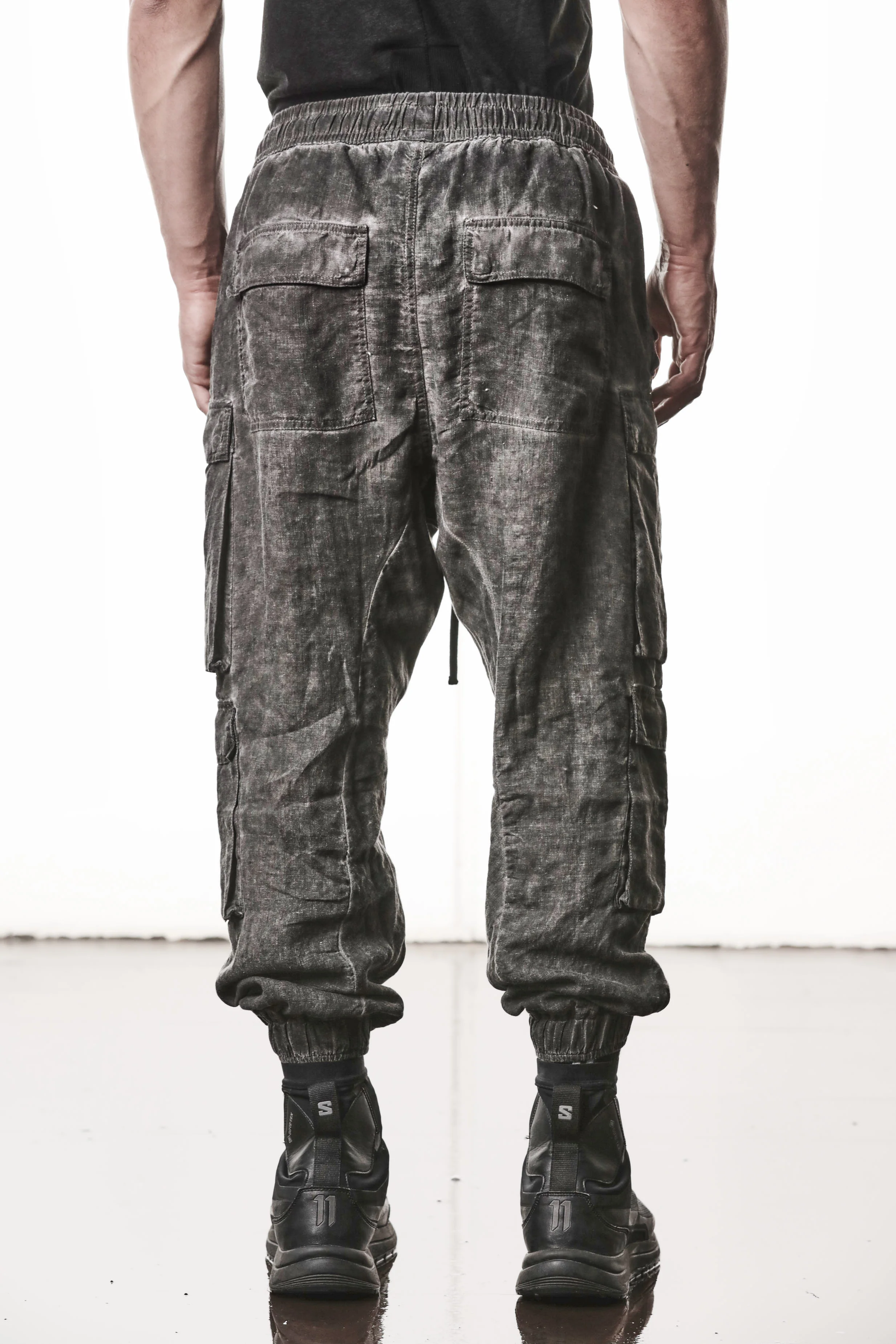 thom/krom M P 46 Pants - Vegetal Black - Image 3