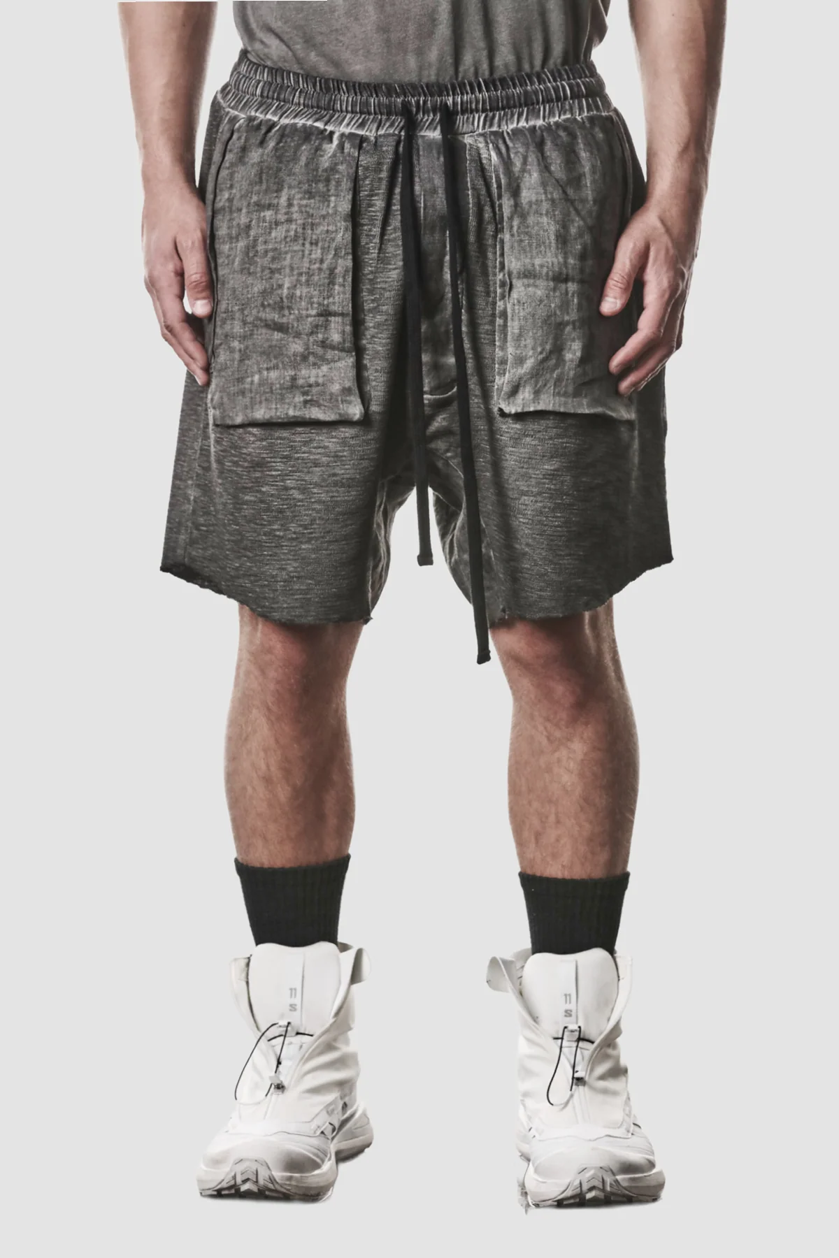 thom/krom M ST 515 Short - Cold Dye Grey