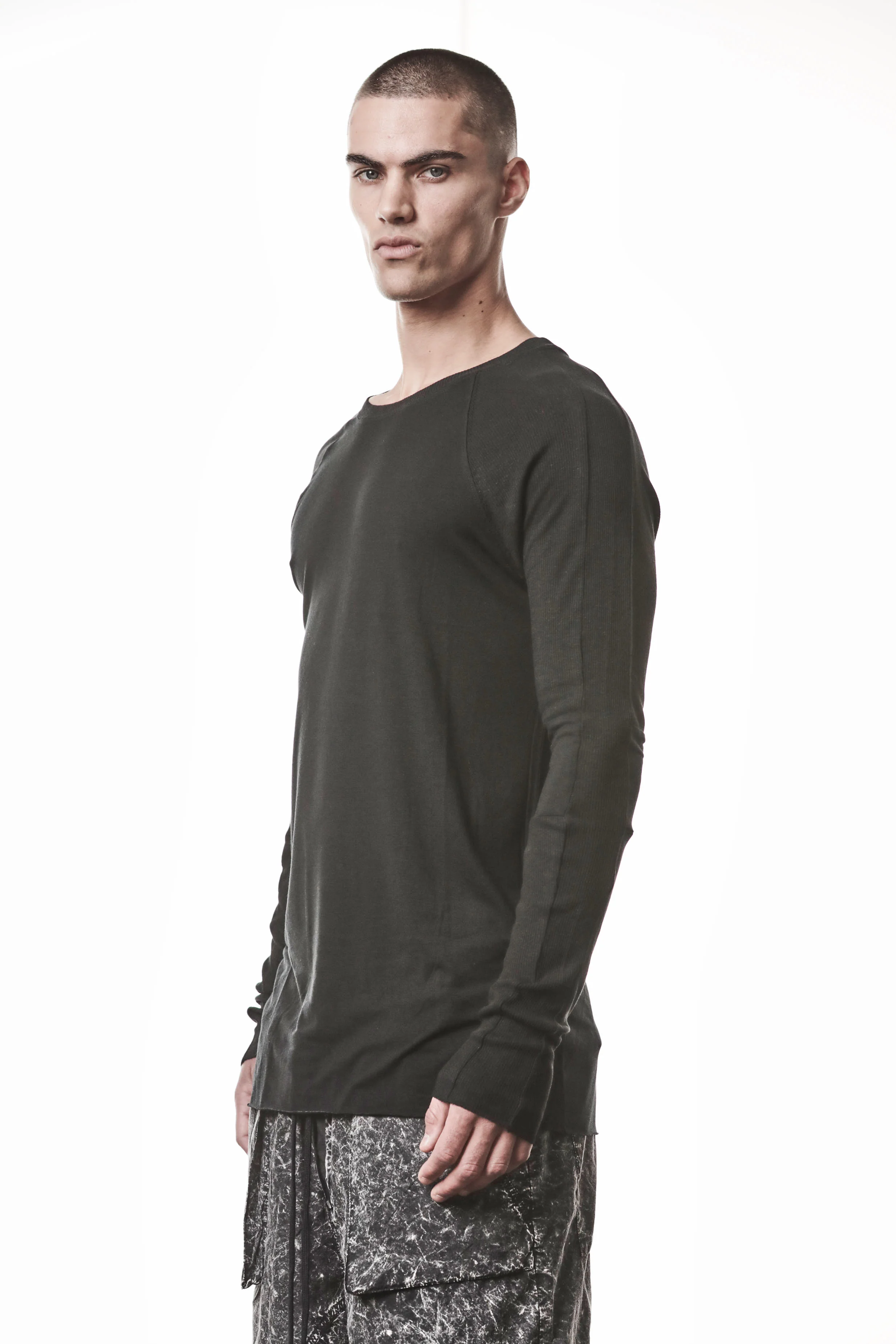 thom/krom M TS 941 Tee - Black - Image 2