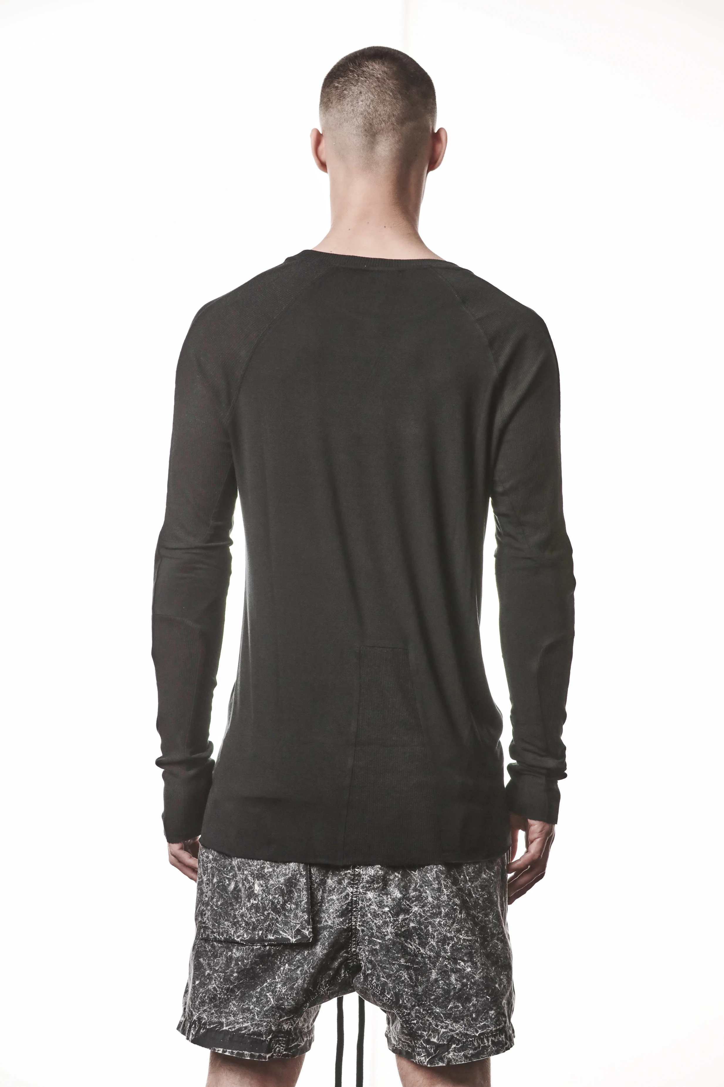 thom/krom M TS 941 Tee - Black - Image 3