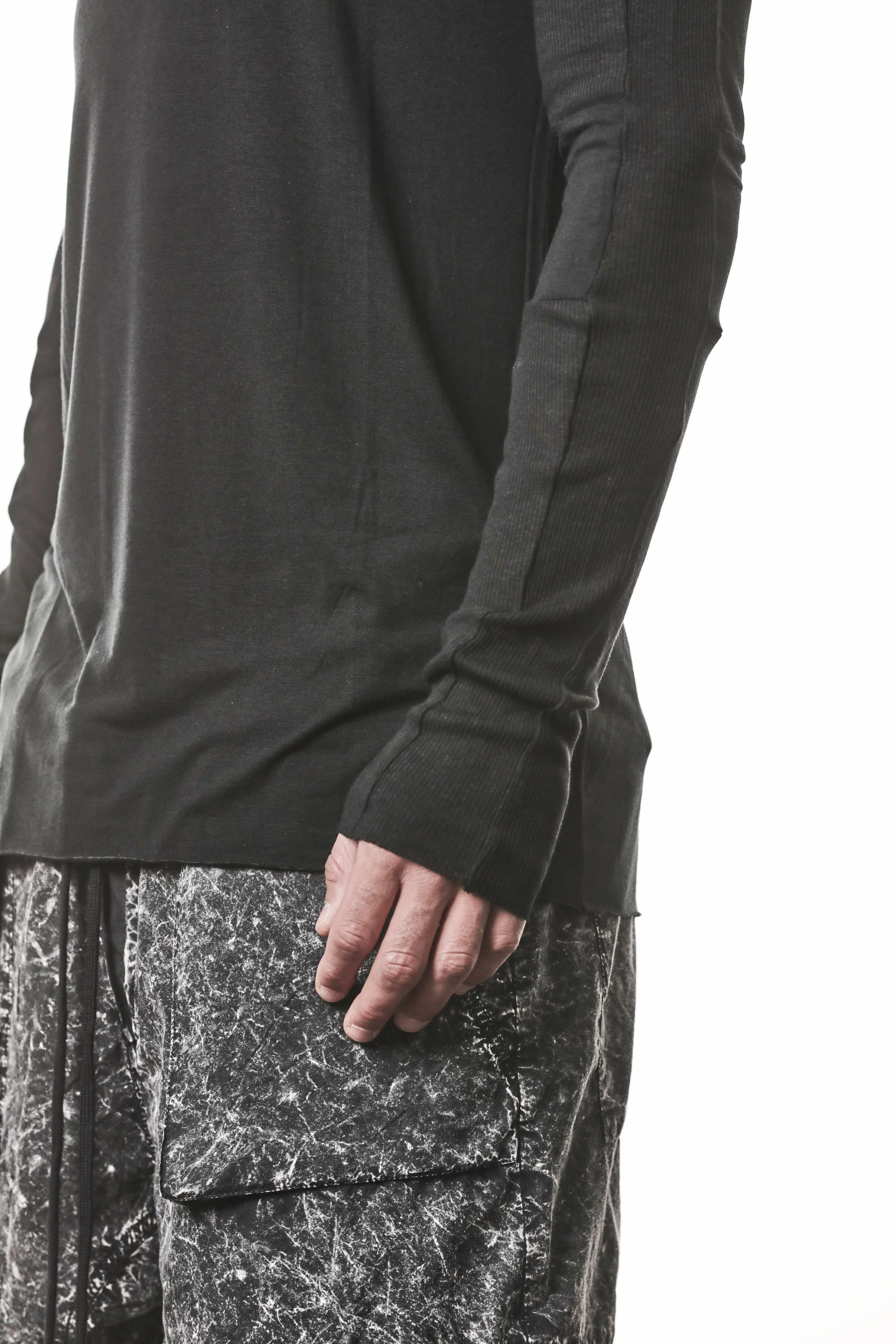 thom/krom M TS 941 Tee - Black - Image 4