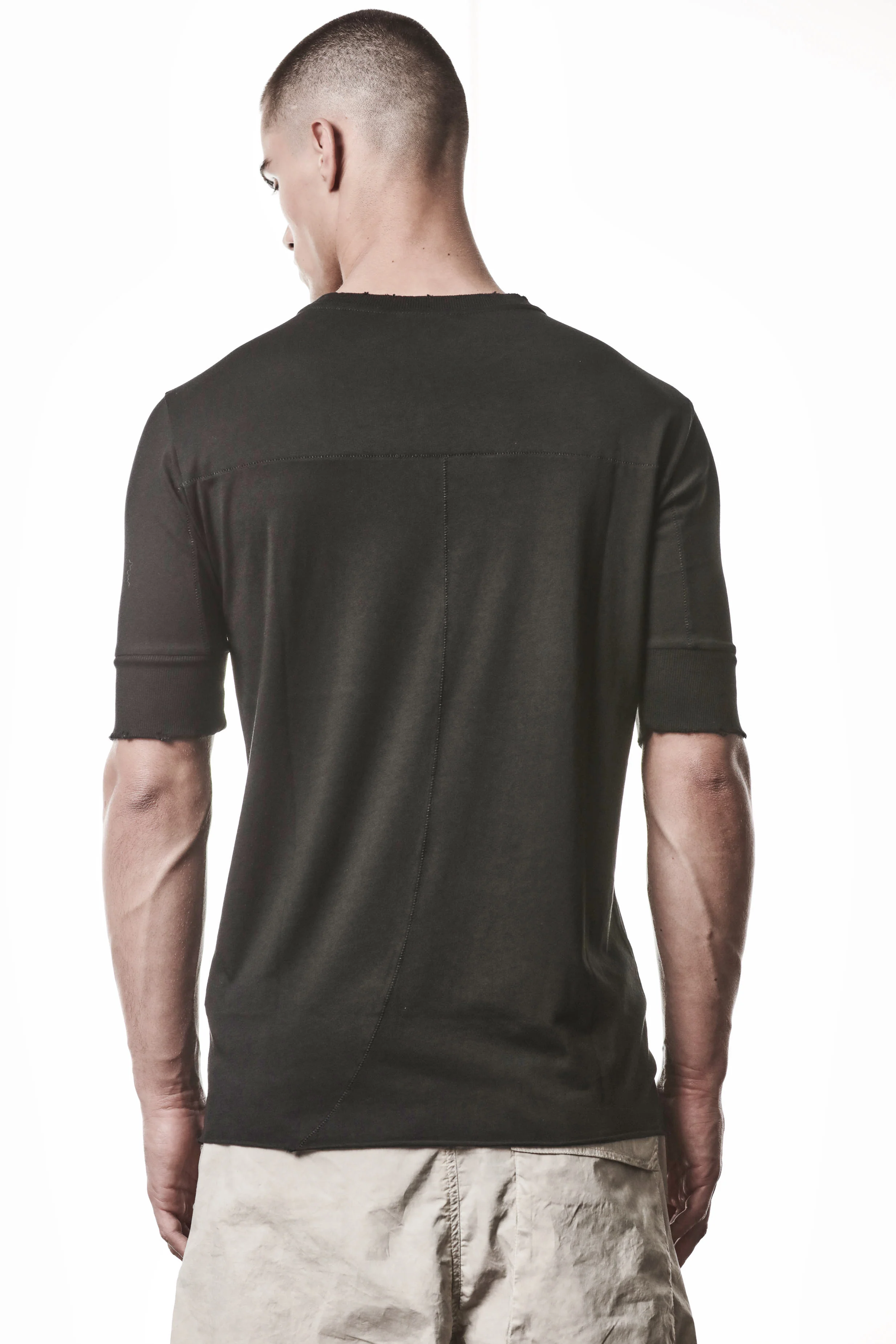 thom/krom M TS 942 Tee - Black - Image 3