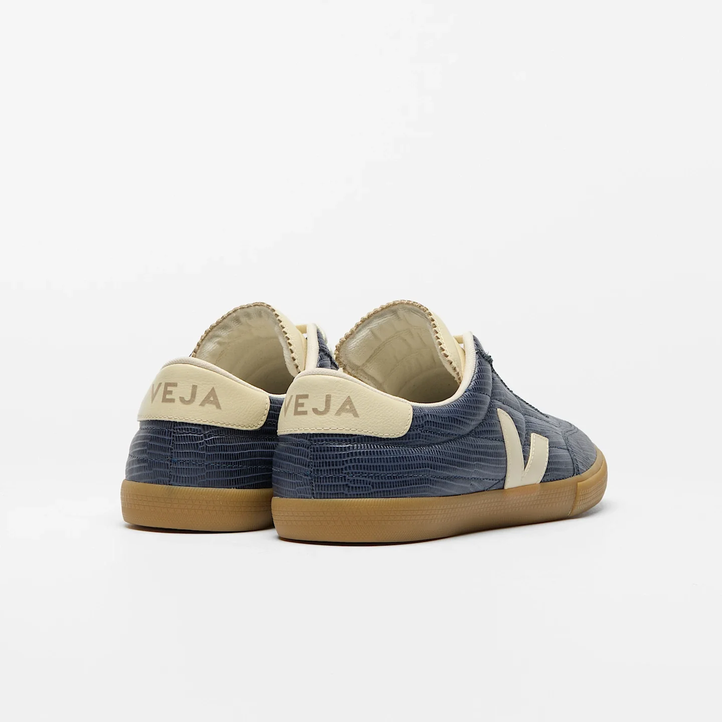 Veja Mens Panenka Dragon Leather Sneakers - Night - Image 3