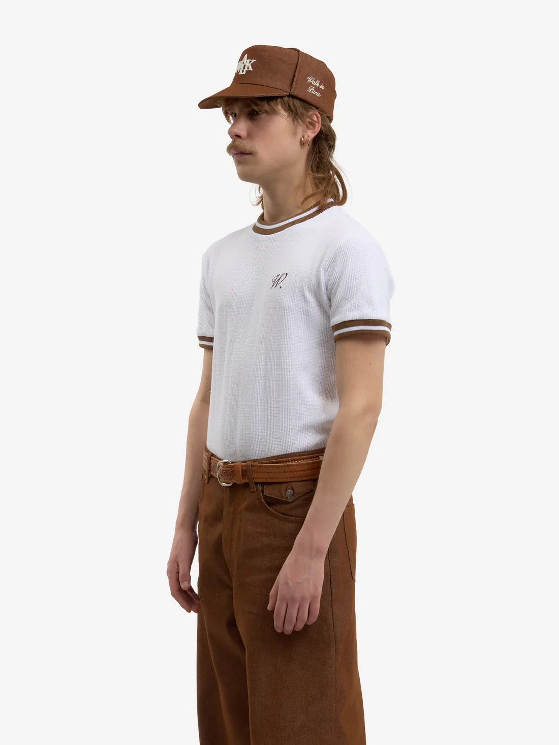 Walk in Paris Knit Tee - Beige - Image 2