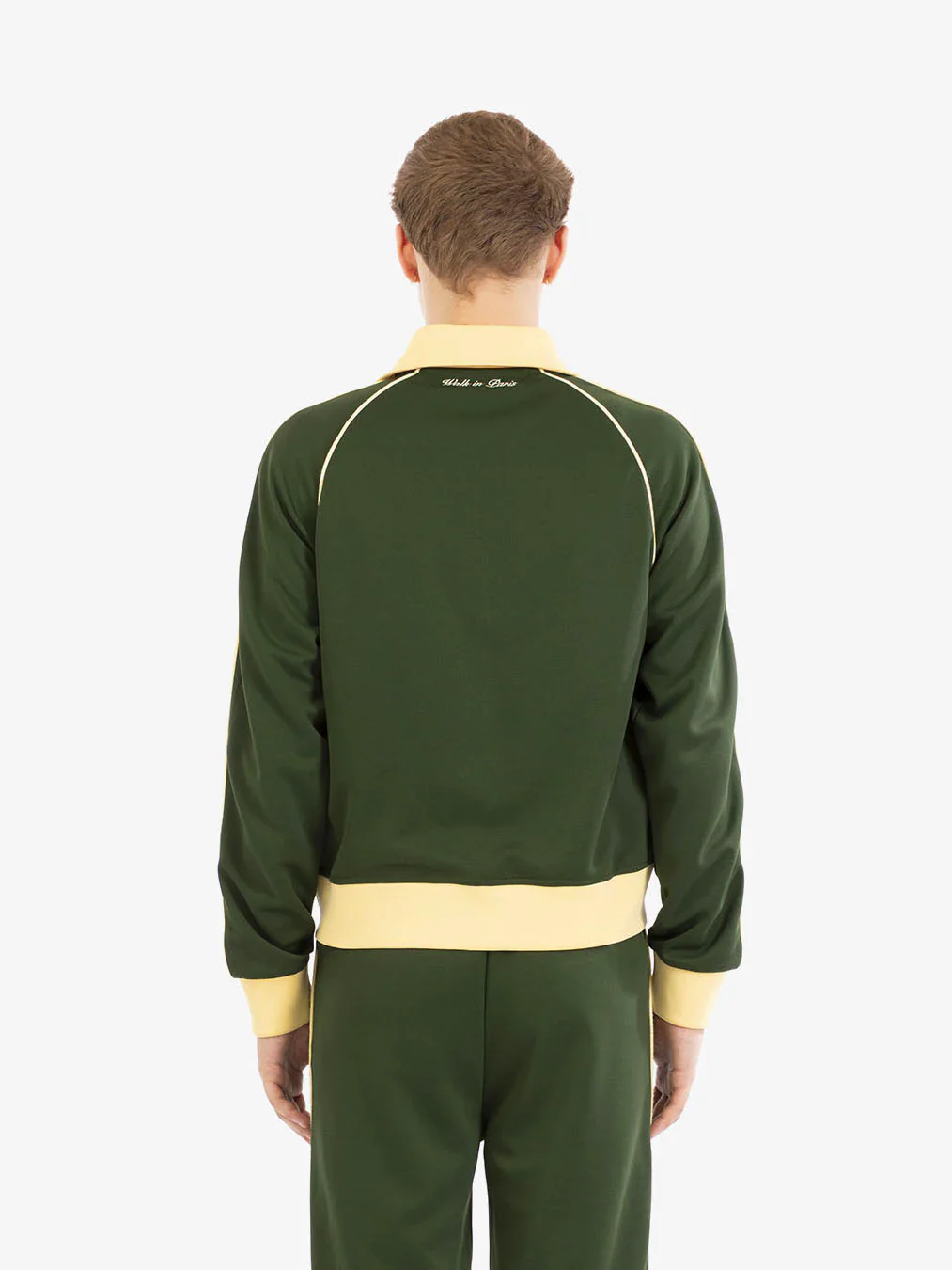 Walk in Paris Signature Jogging Jacket - Green - Image 2