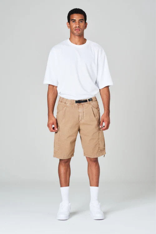 White Sand SU59 Freddy Shorts - Taupe - Image 2