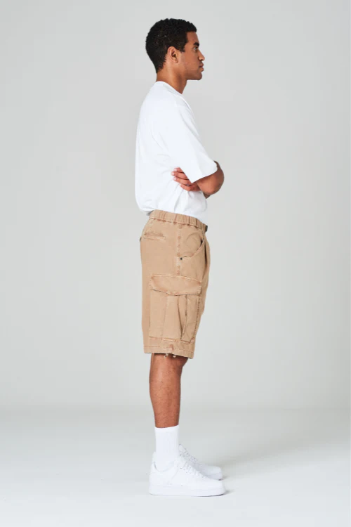 White Sand SU59 Freddy Shorts - Taupe - Image 3
