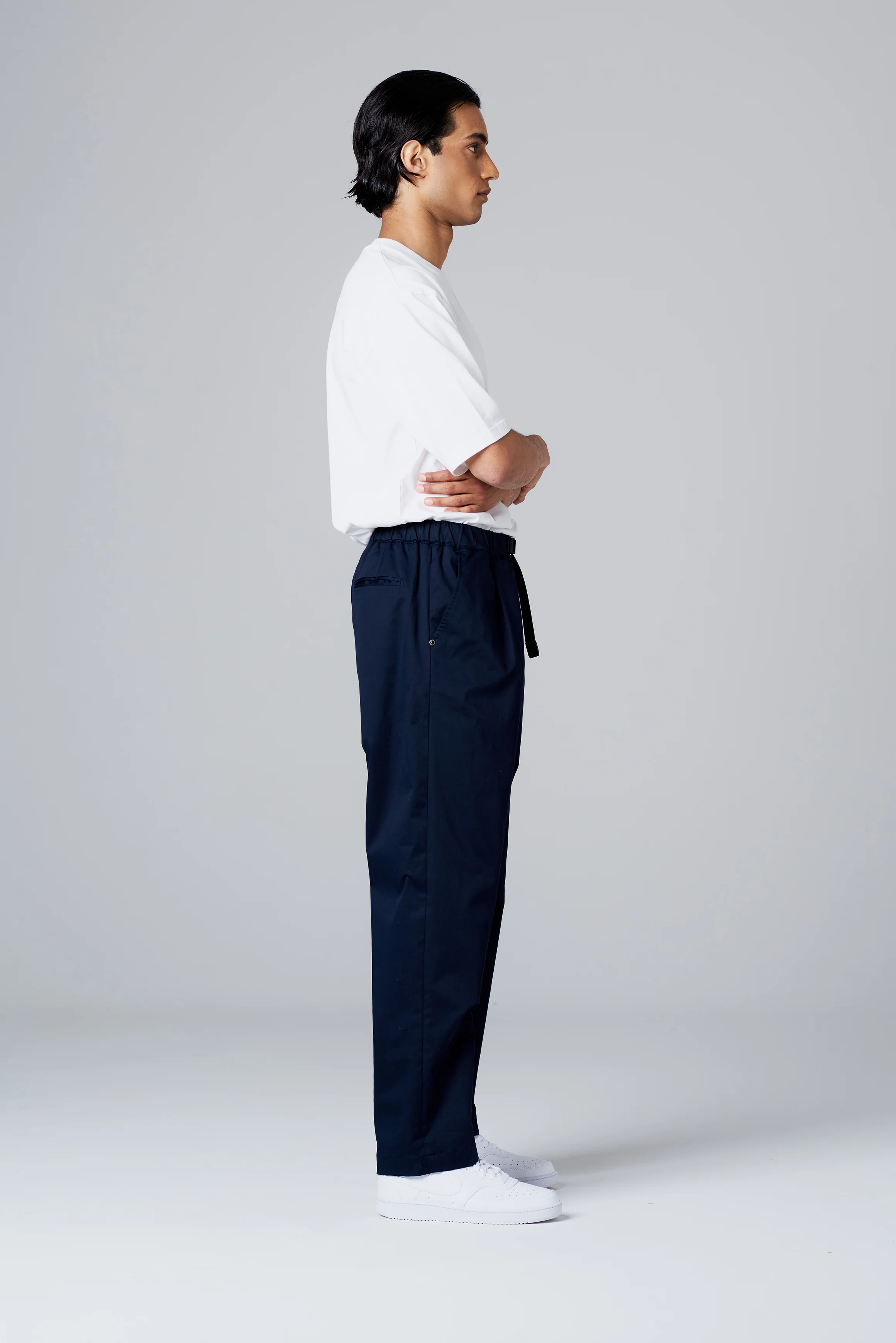 White Sand SU67 Alex Pants - Navy - Image 2