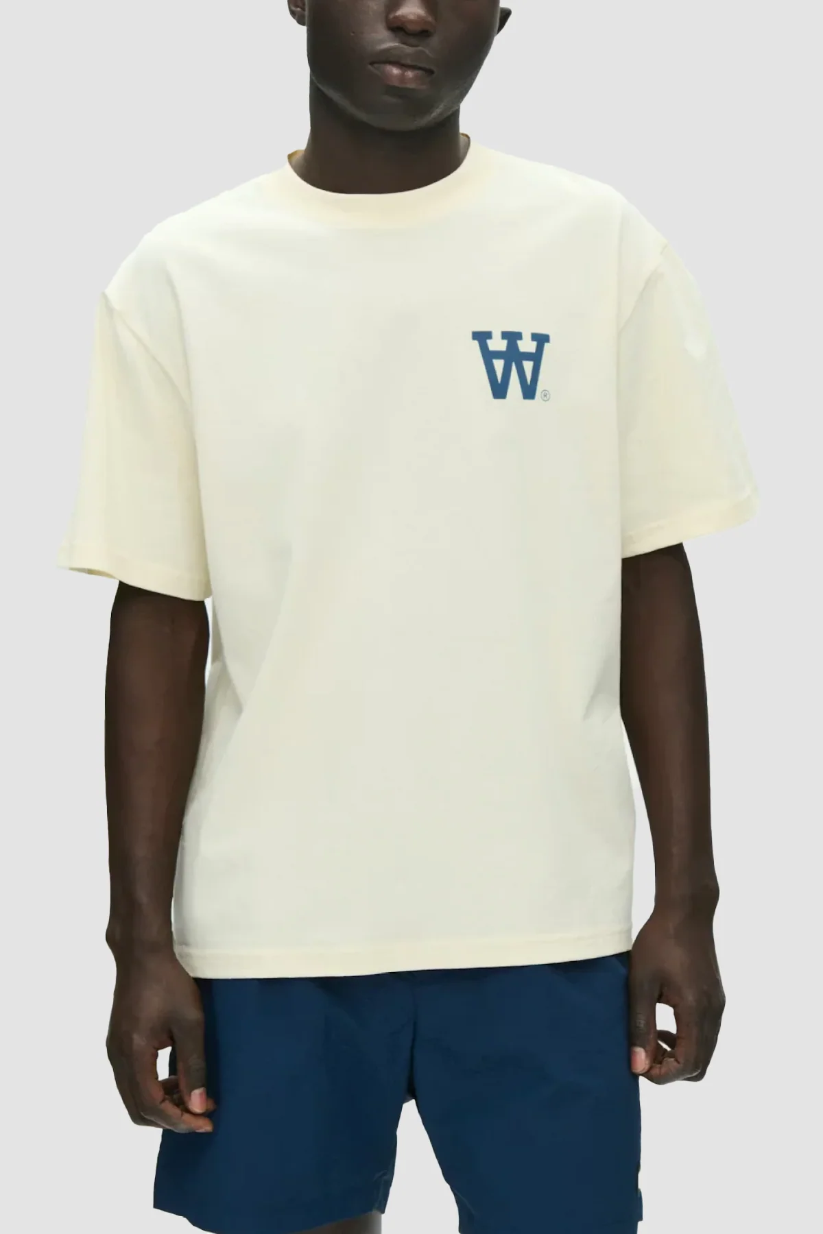 WOOD WOOD AAchest Tee - Turtledove