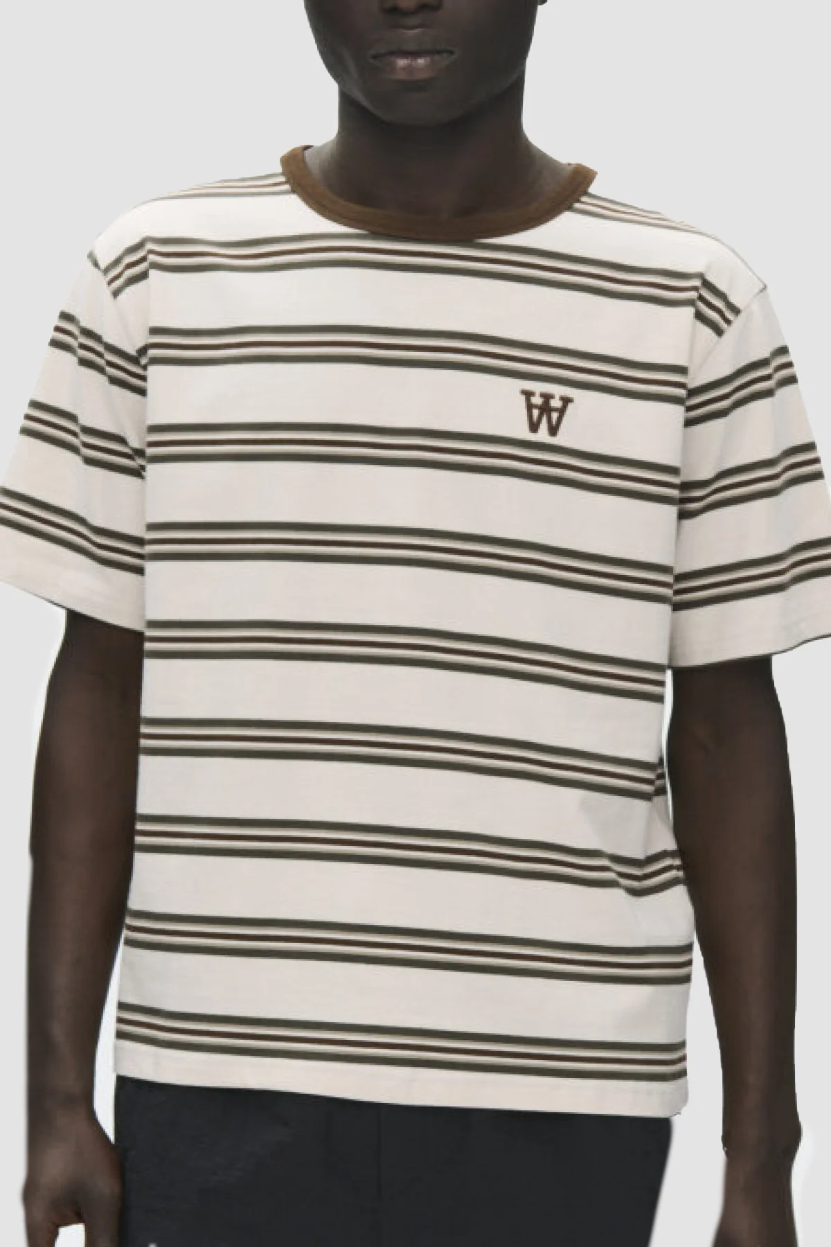 WOOD WOOD Easton Tee - Desert Palm Beige