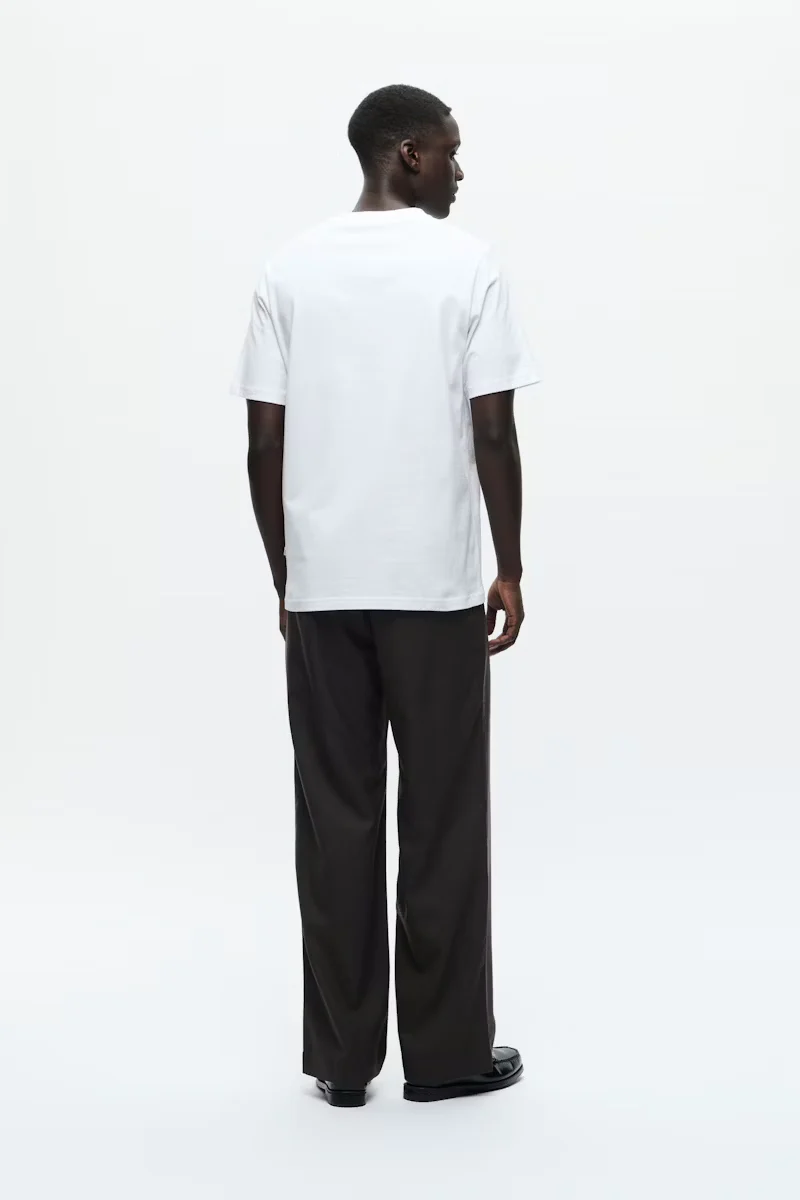 WOOD WOOD WWBobby Tee - Bright White - Image 2