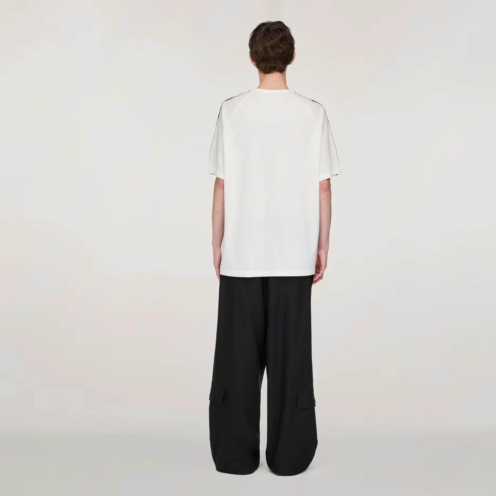 Y-3 3-Stripes S/S - White - Image 3