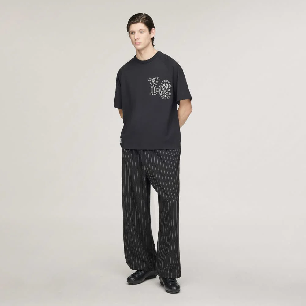 Y-3 Elite 5 GFX SS Tee - Black - Image 4