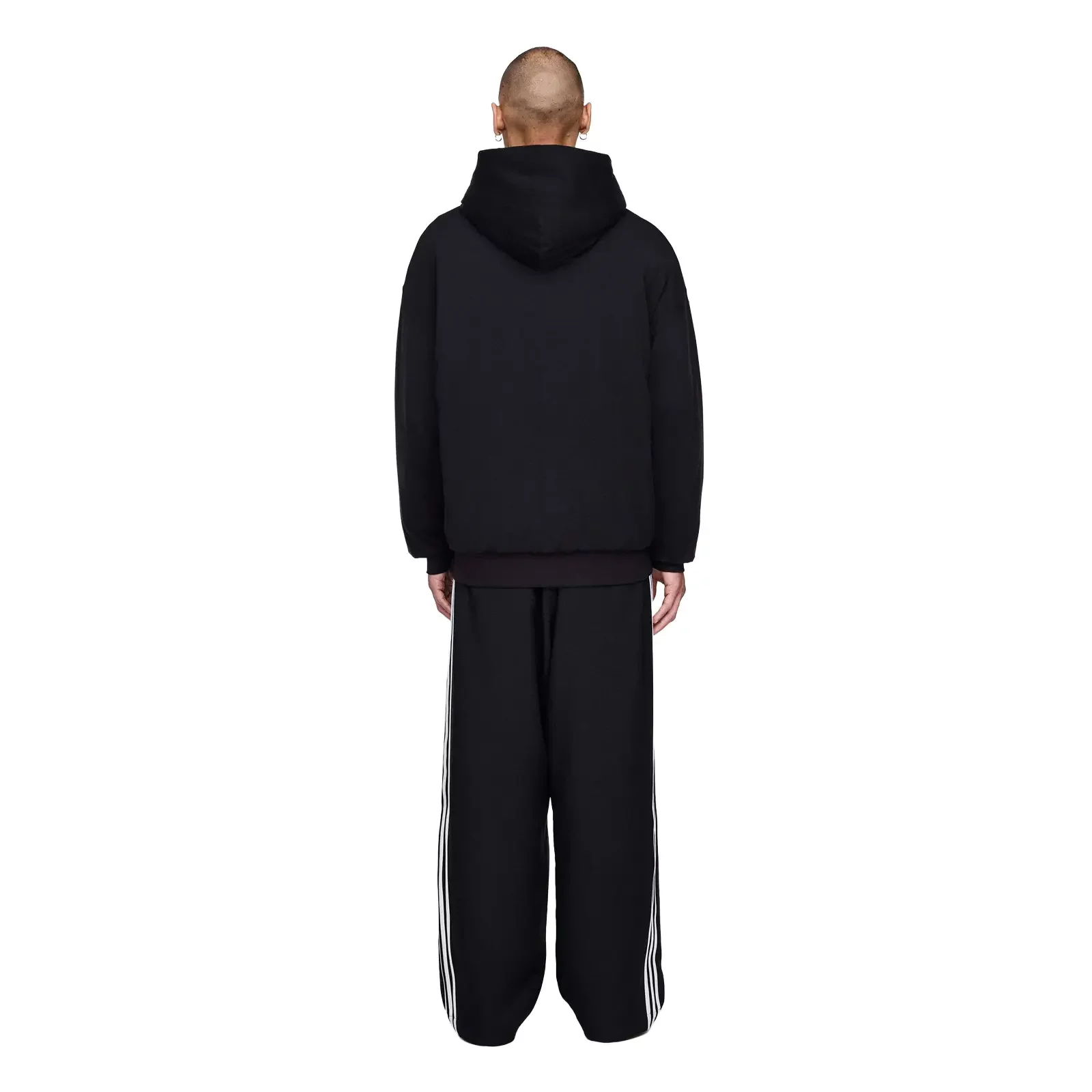 Y-3 Padded Hoodie - Black - Image 2