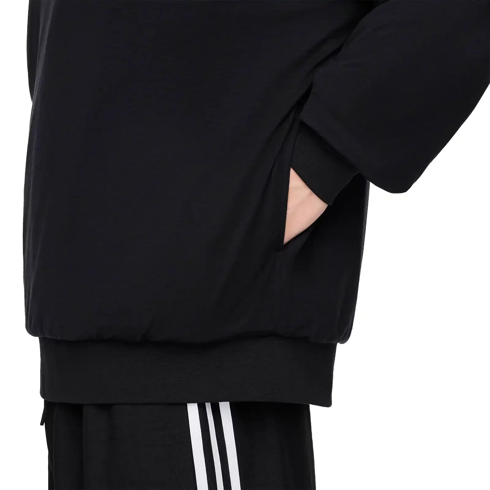 Y-3 Padded Hoodie - Black - Image 4